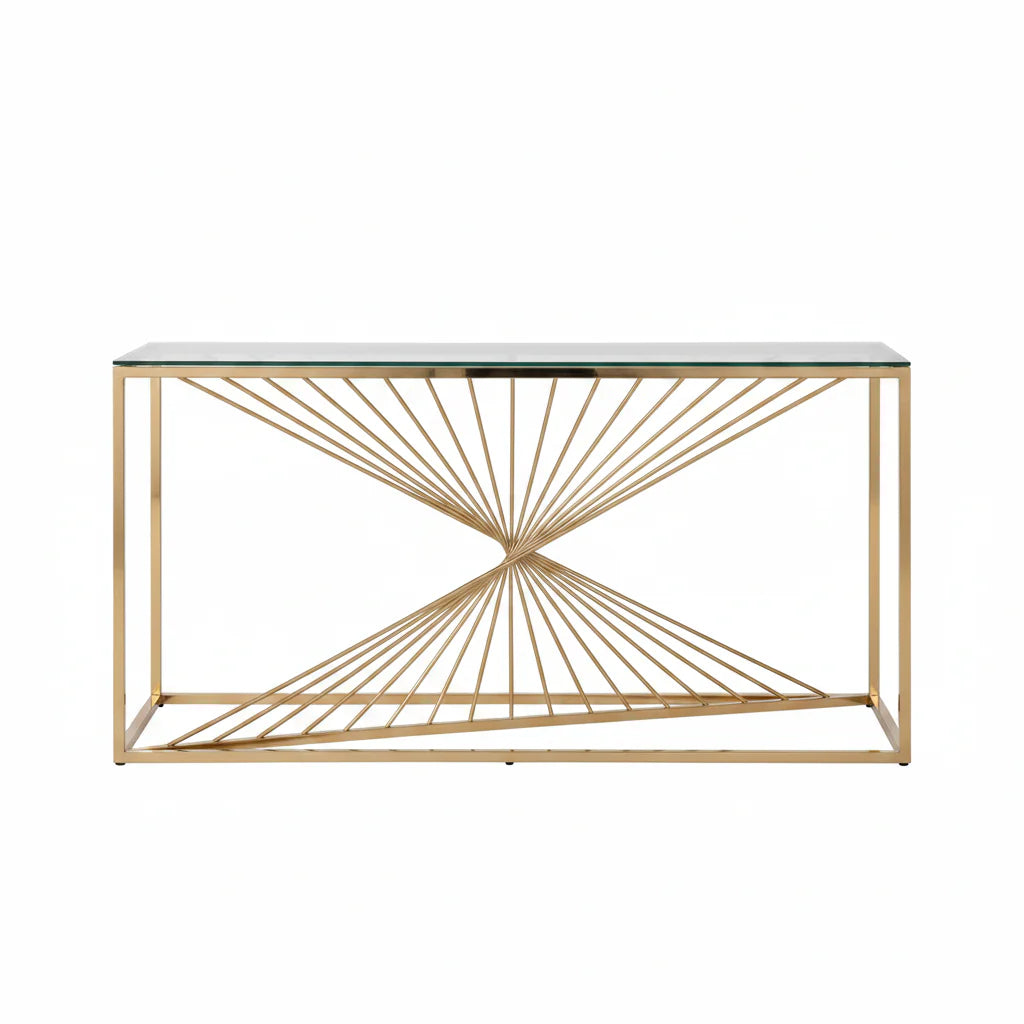 Sherbrooke Gold Sofa Table