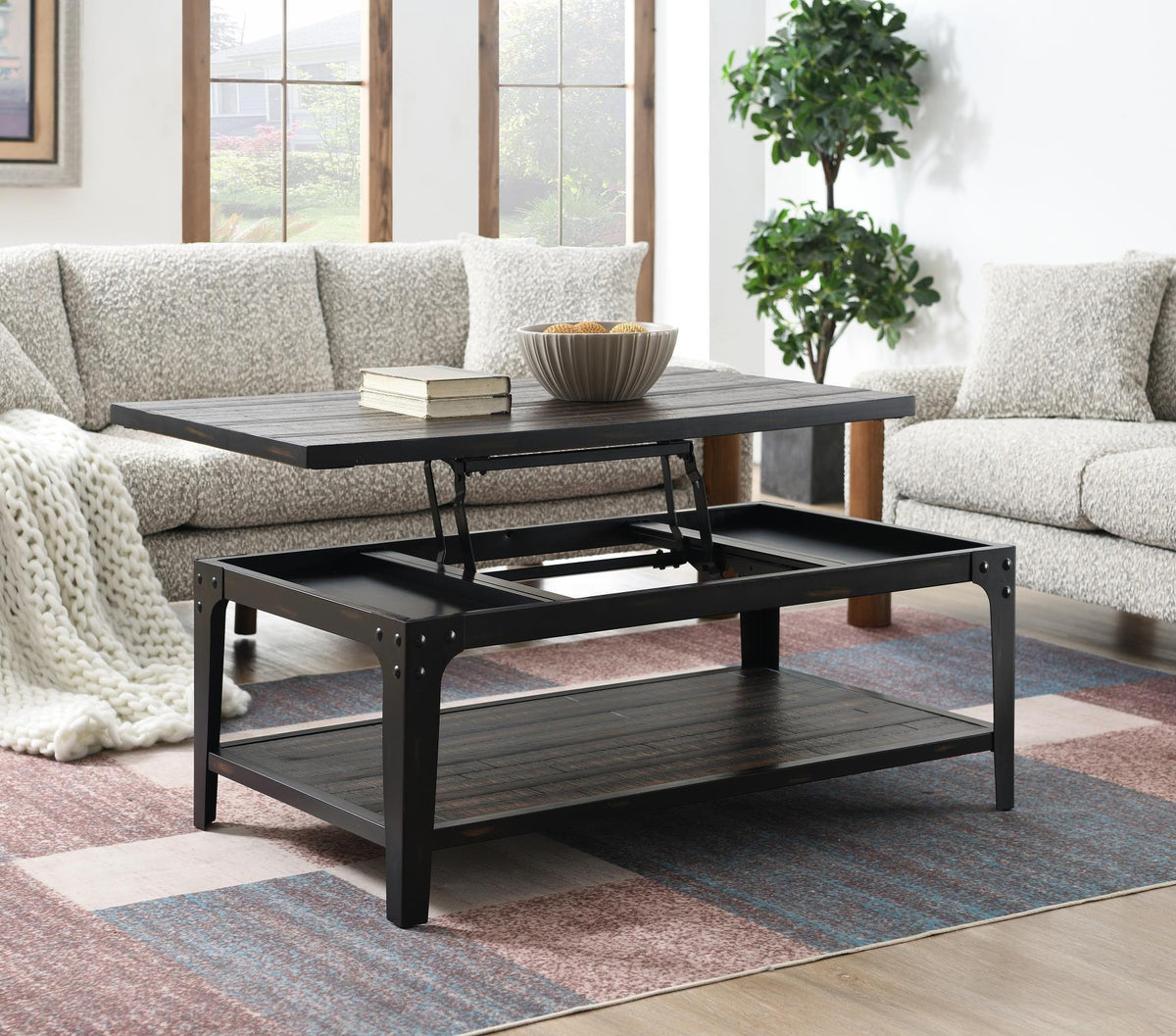 Lift-Top Coffee Table & End Table Set