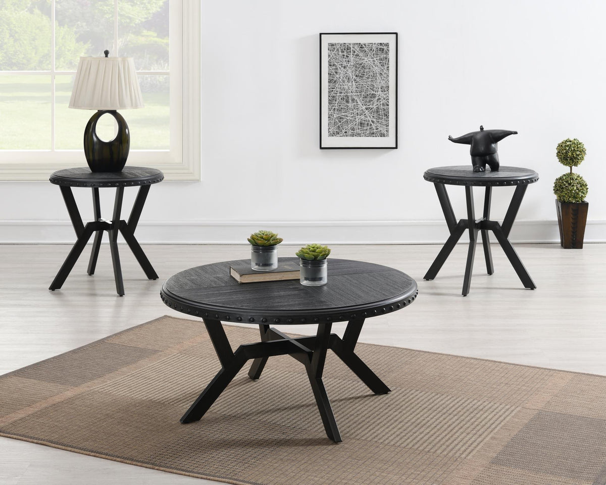 Living Room Table Set (Coffee & 2 End)