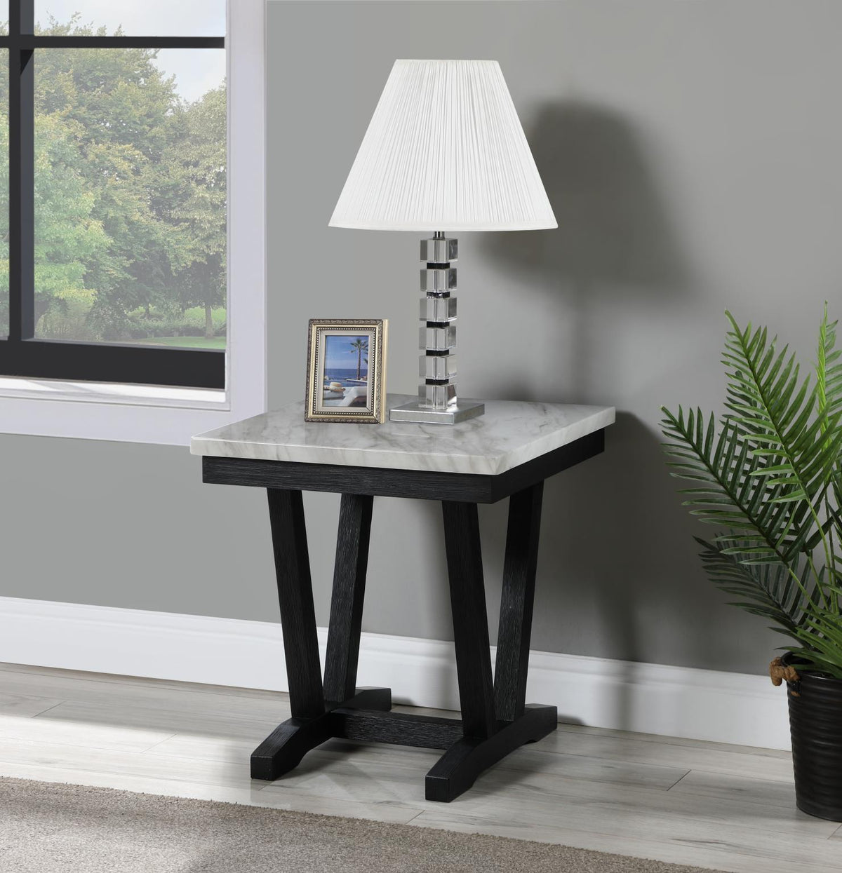 White Top 3-Piece Table Set (T120)