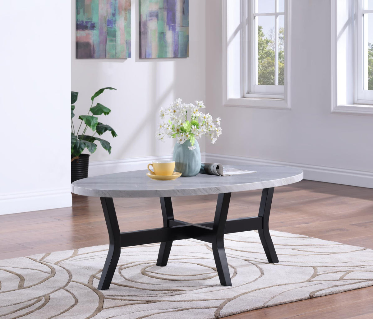 Gray 3-Piece Table Set (T124)