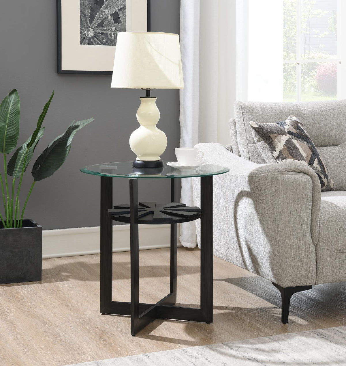 Compact Coffee & End Table Set