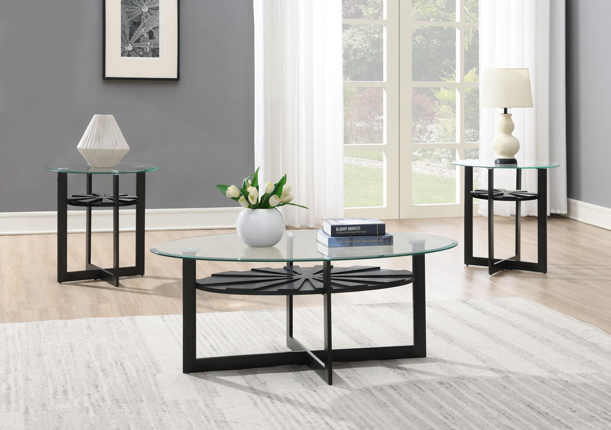 Compact Coffee & End Table Set