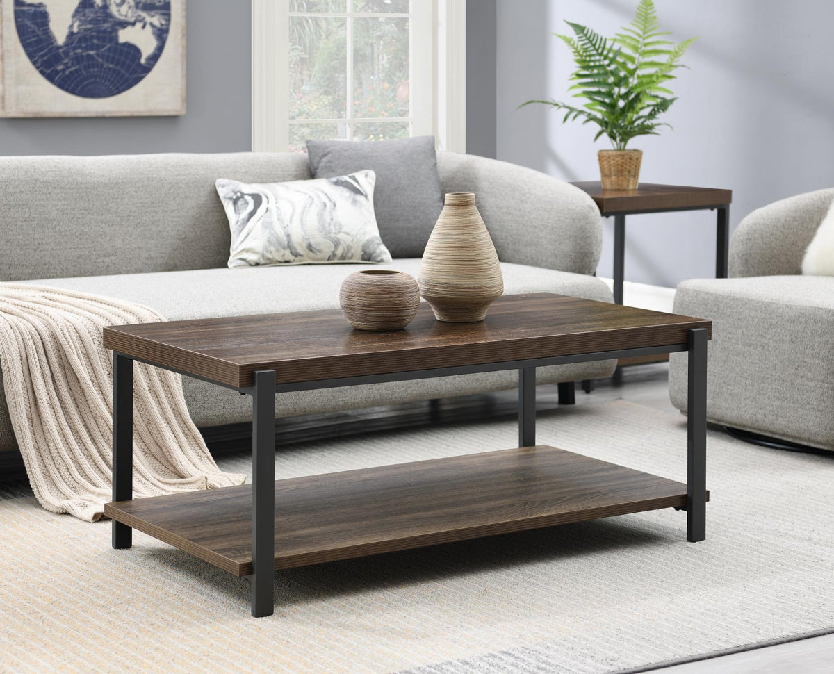 Gray Coffee Table & 2 End Tables