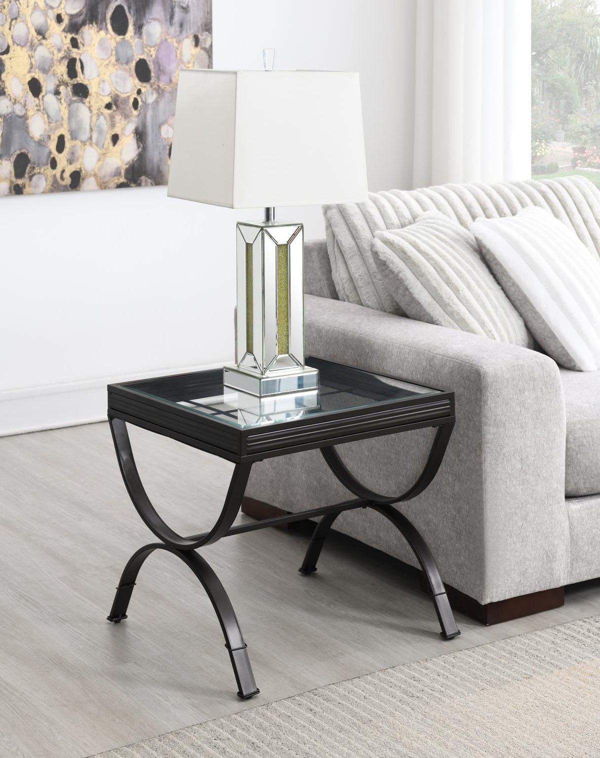 Pepper Coffee Table & 2 End Tables (T287)
