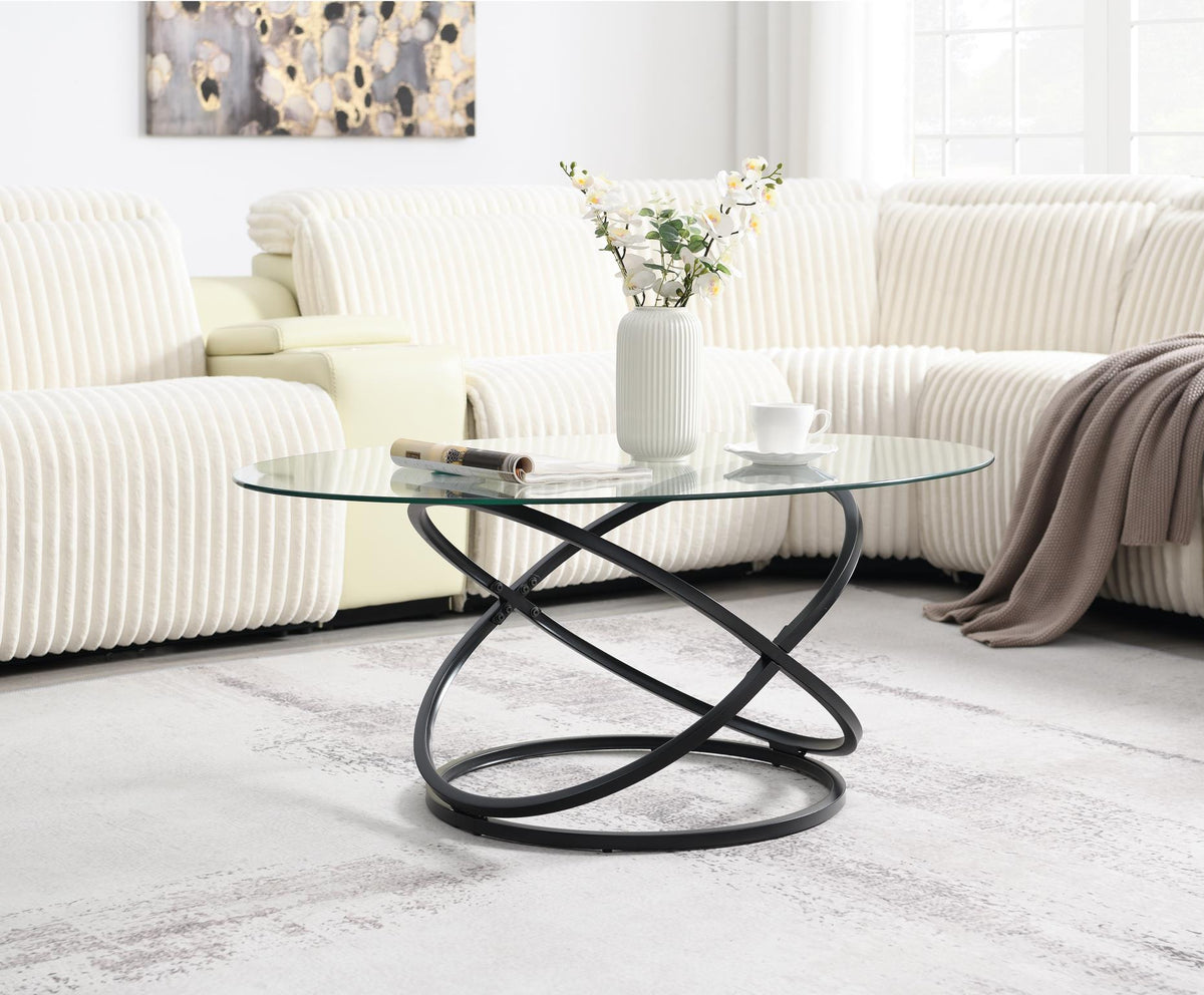 Black 3-Piece Table Set (T305)