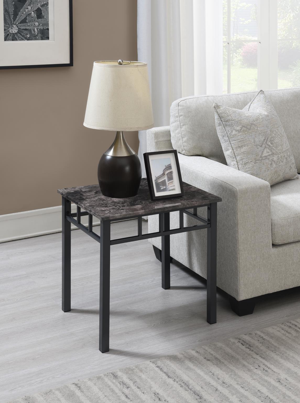 Gray 3-Piece Table Set (T761)