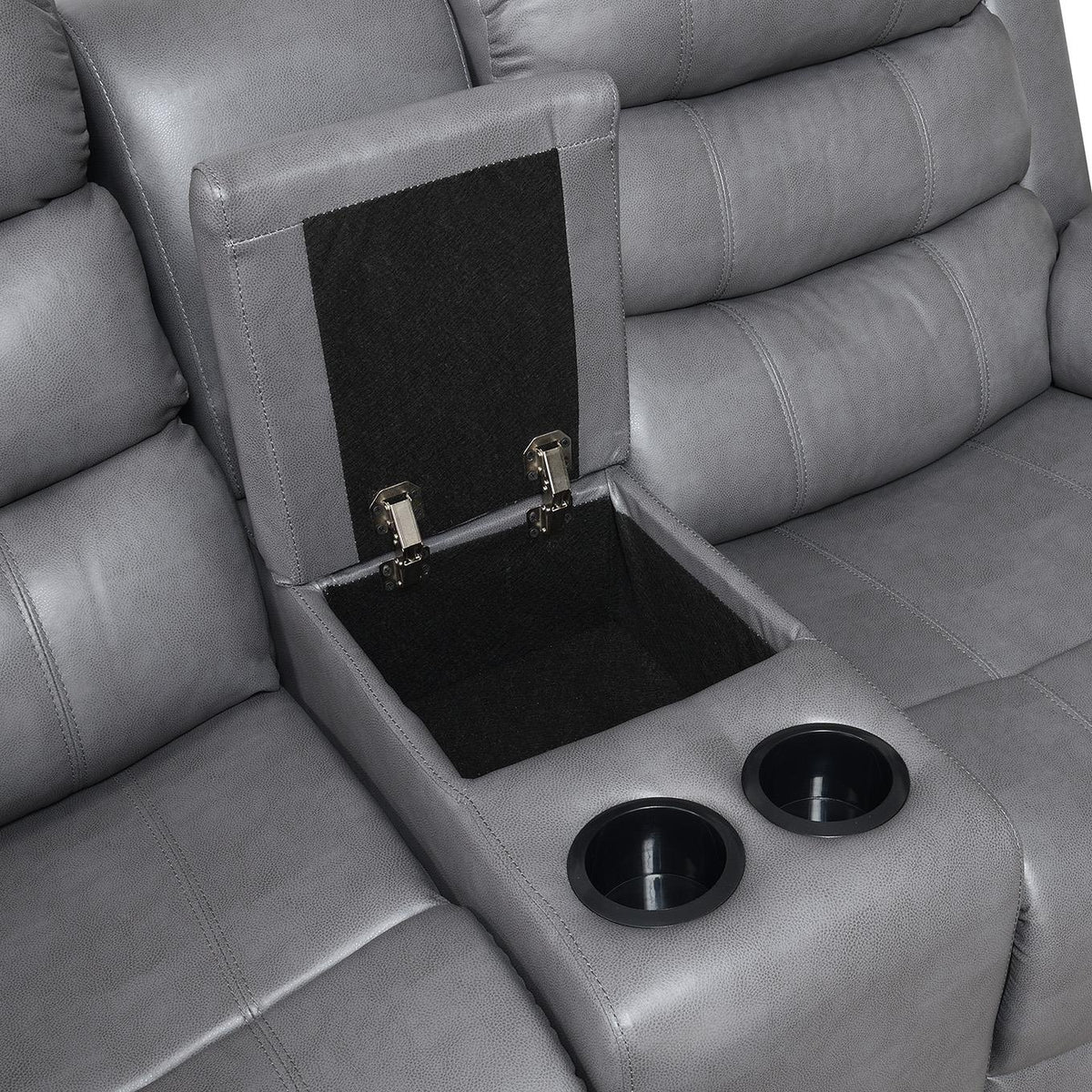 Gray LED Motion Sofa Collection