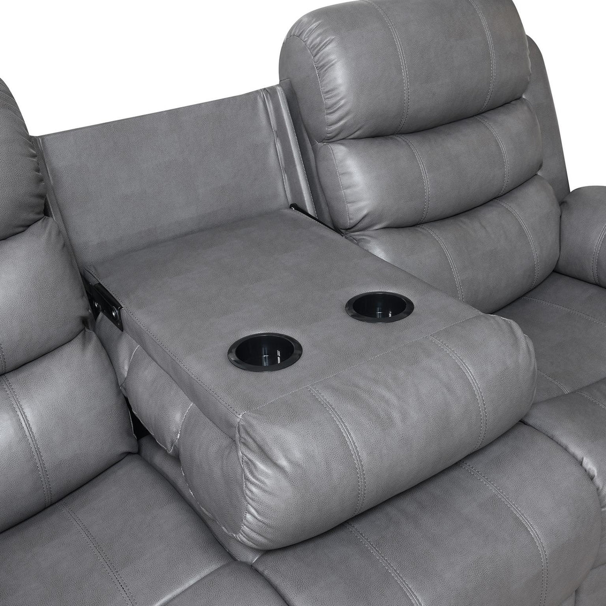 Gray LED Motion Sofa Collection