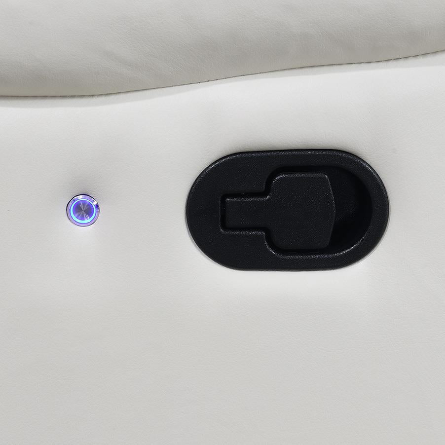 White LED Motion Sofa Collection