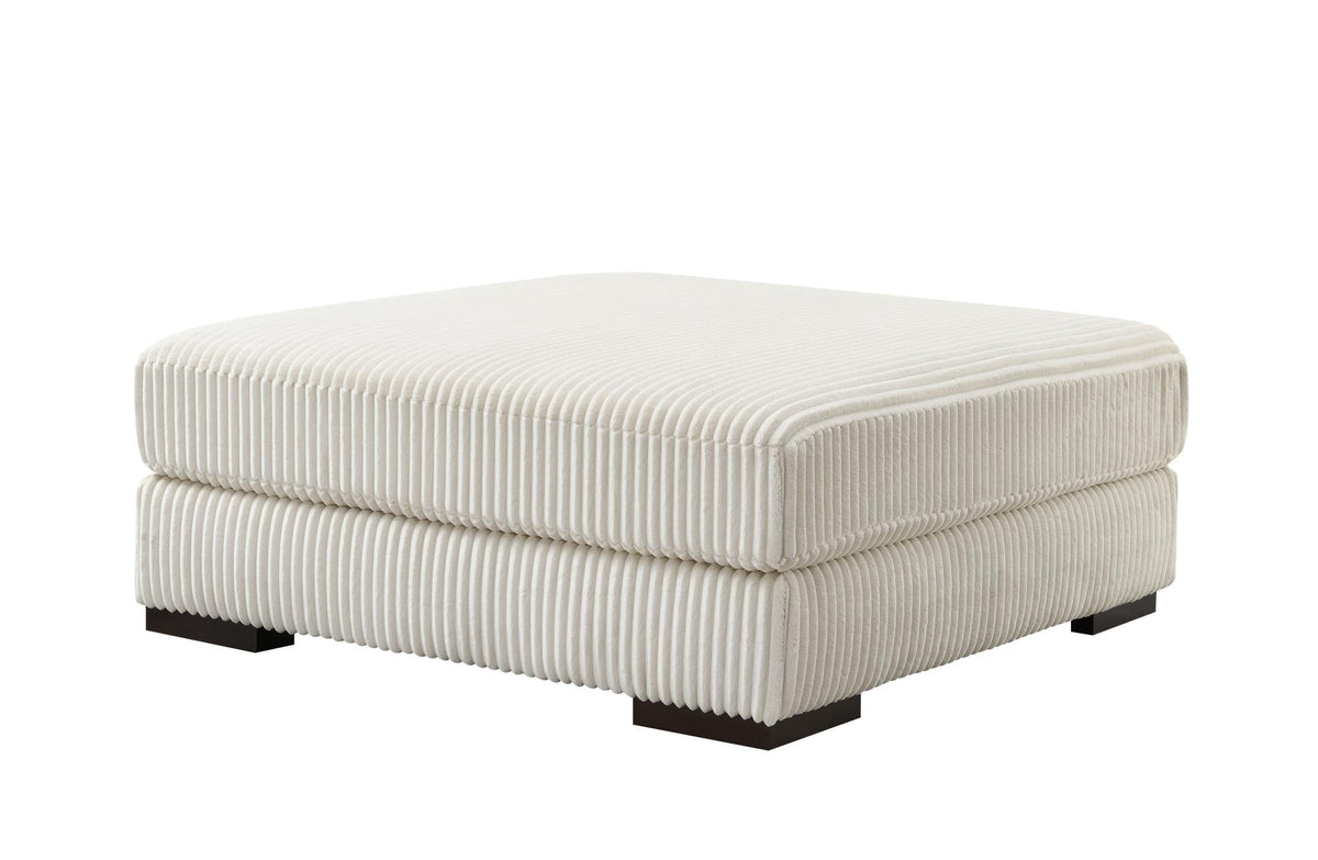 Ivory Modular Sectional with Speaker Console
