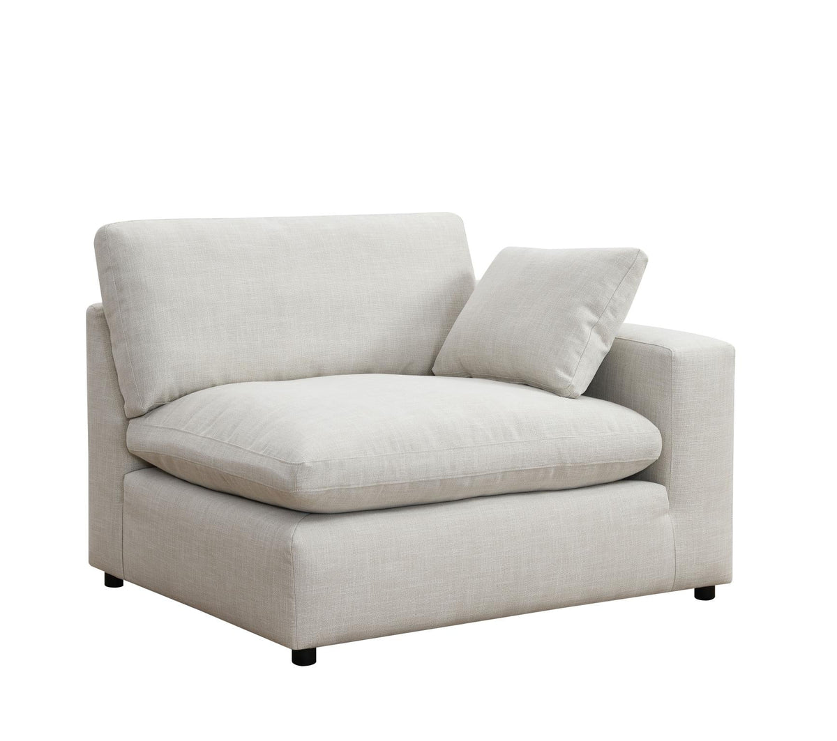 Linen Modular Sectional with USB-C Charging