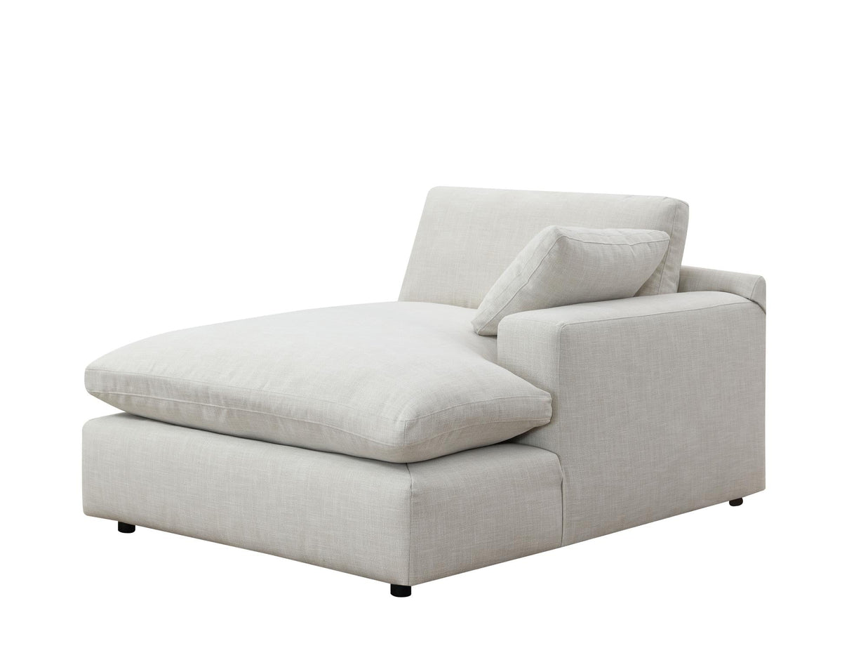 Linen Modular Sectional with USB-C Charging