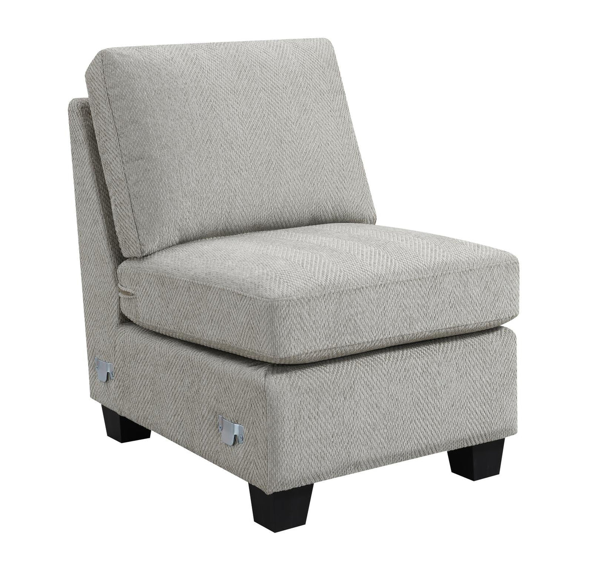 Sand 2-Piece Sectional with Armless Chair