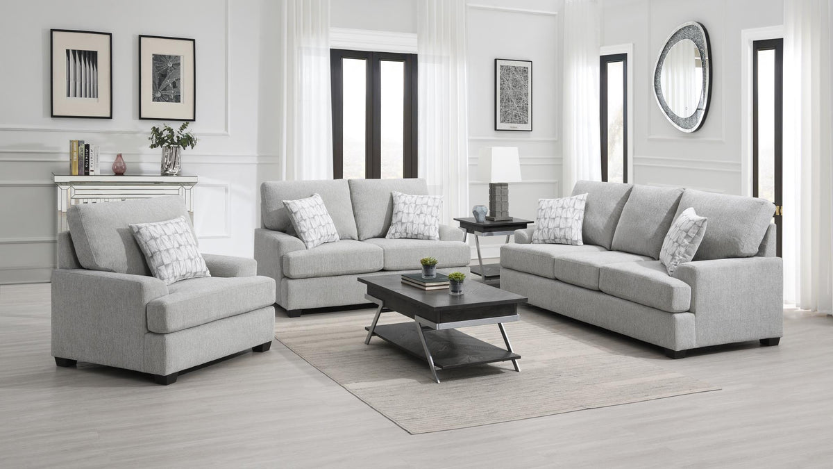 Gray Sofa, Loveseat & Chair Collection