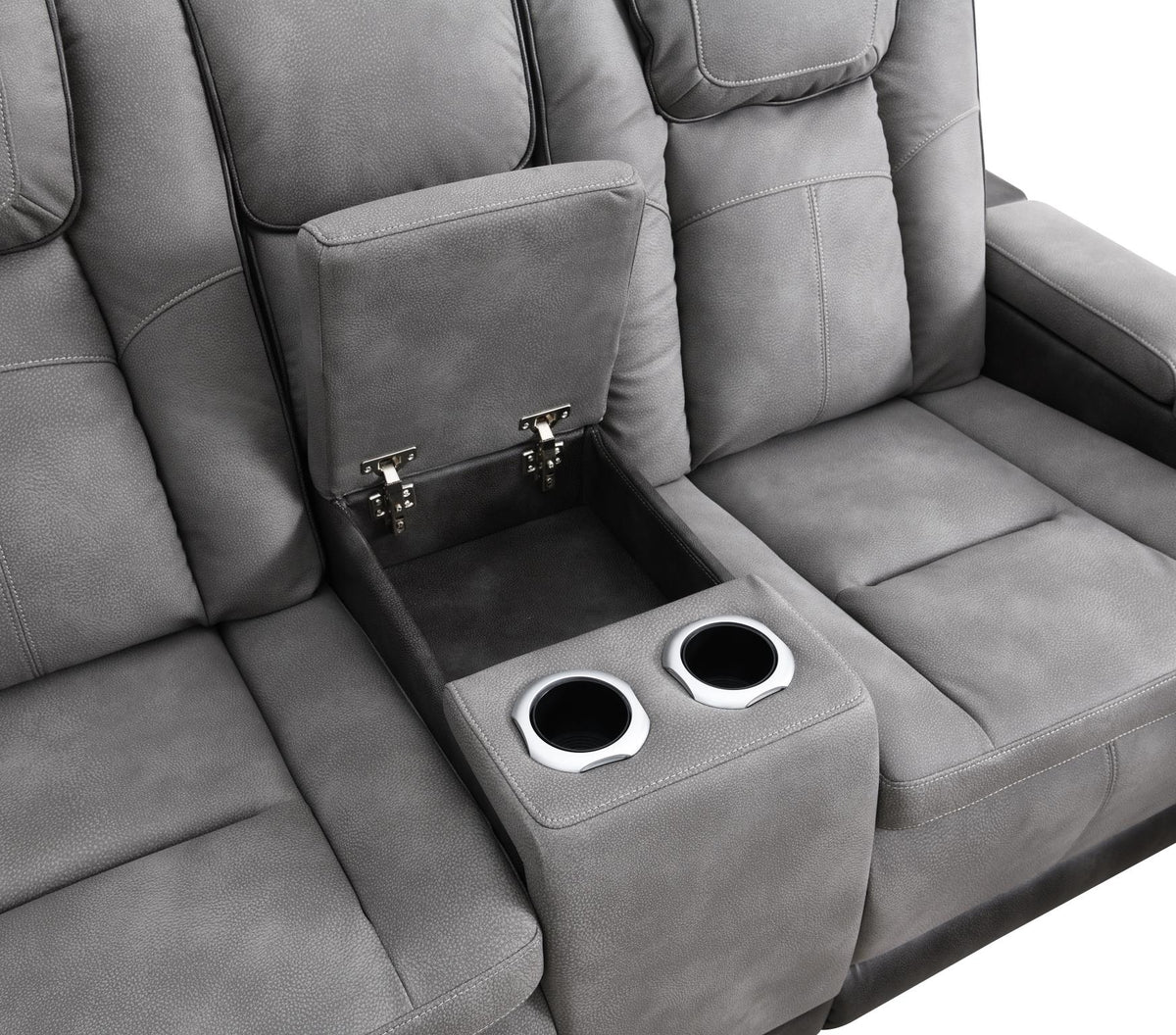 Slate Power Reclining Collection with USB Charging