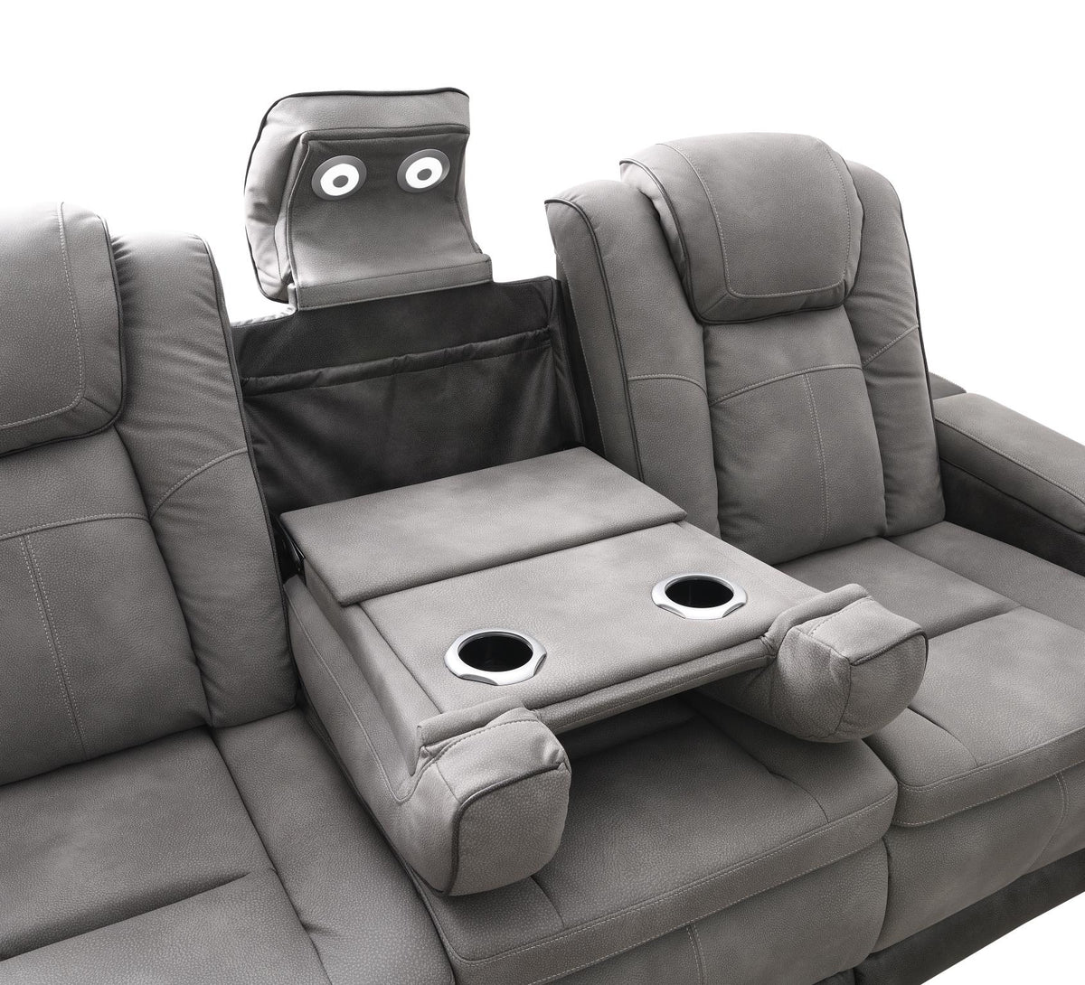 Slate Power Reclining Collection with USB Charging