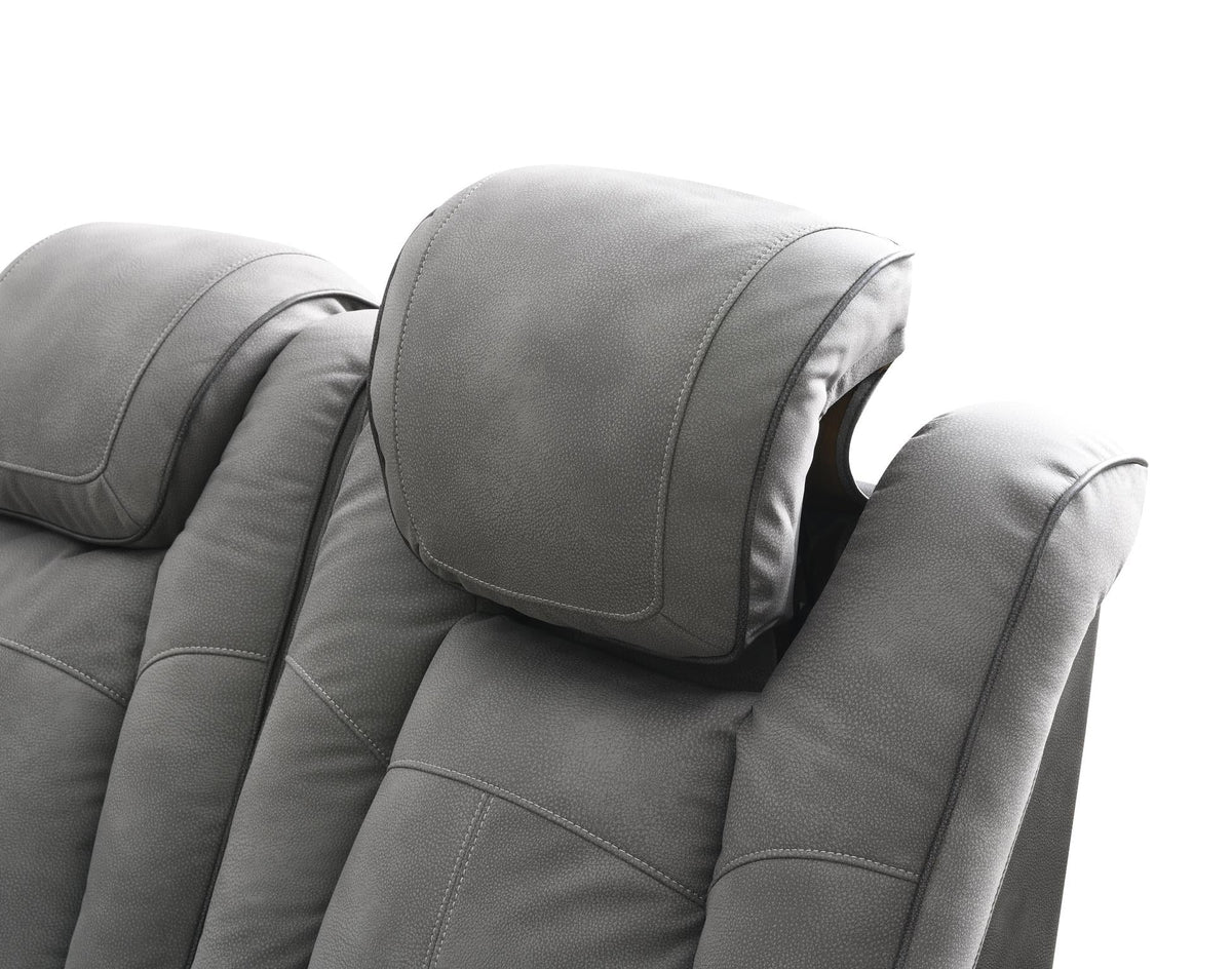 Slate Power Reclining Collection with USB Charging