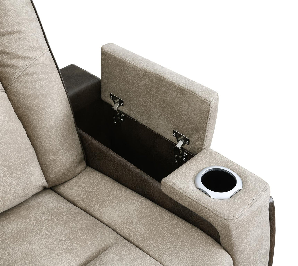Sand Power Reclining Collection with USB Charging