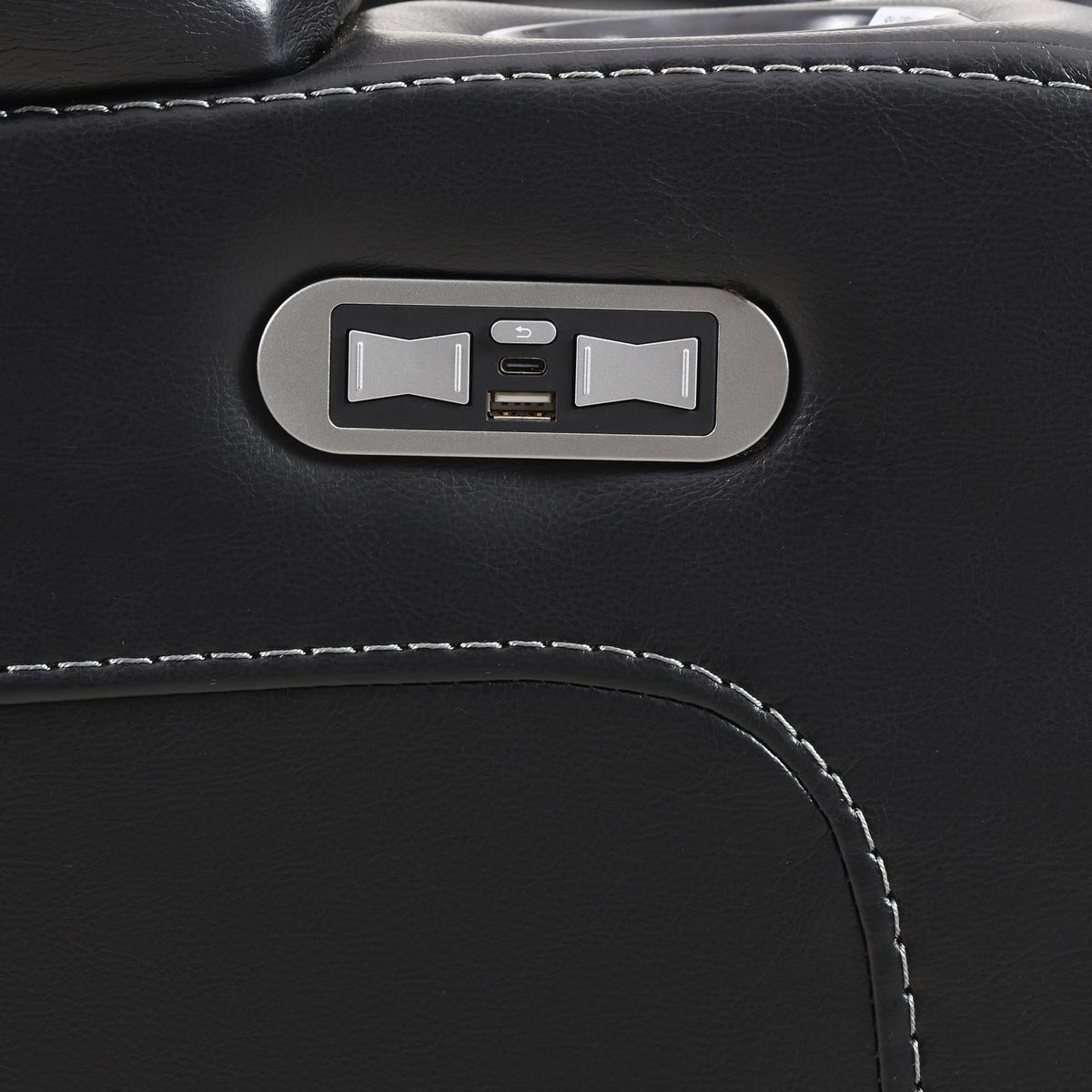 Black LED Power Reclining Sofa Collection