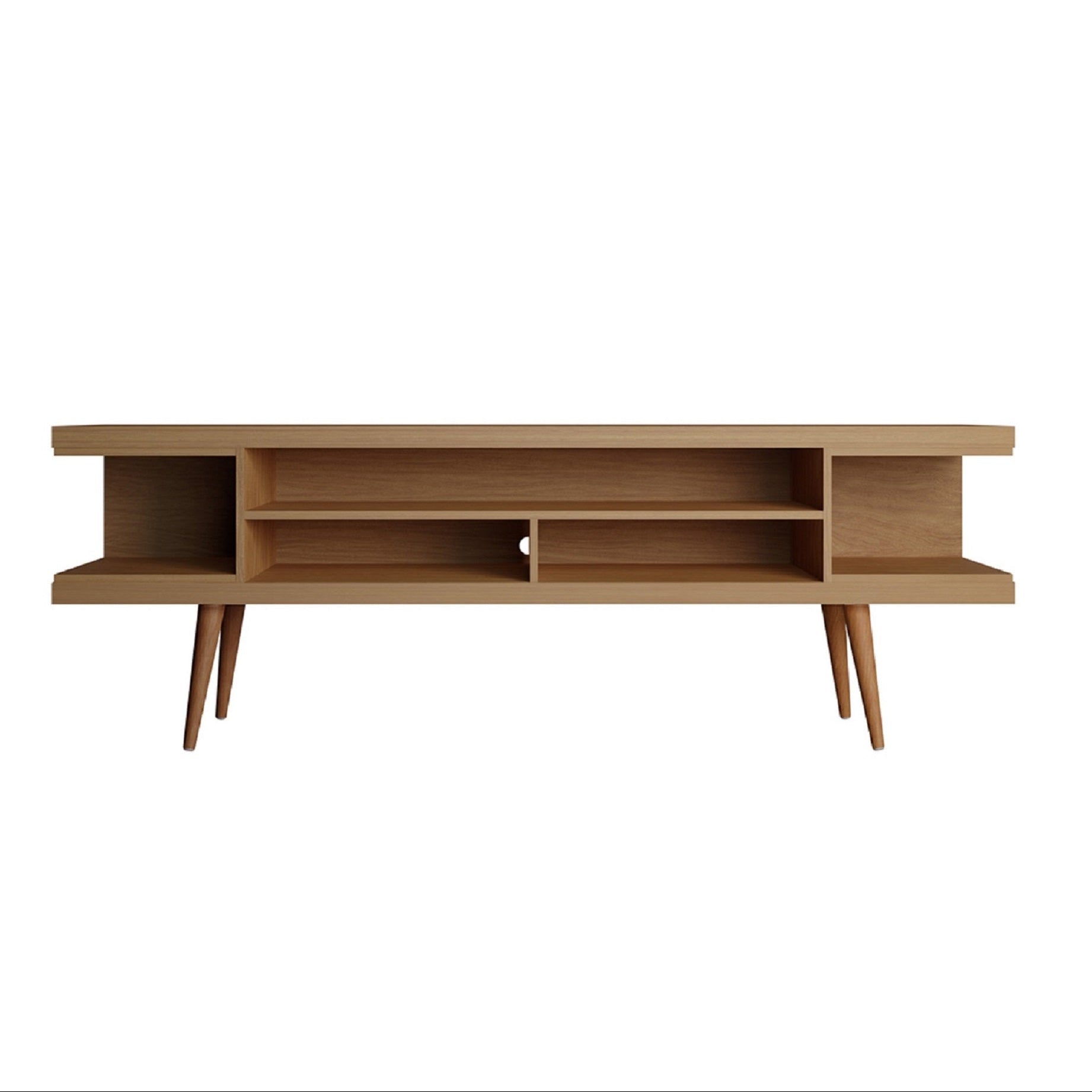Utopia Free-Standing Maple Cream 71" TV Stand