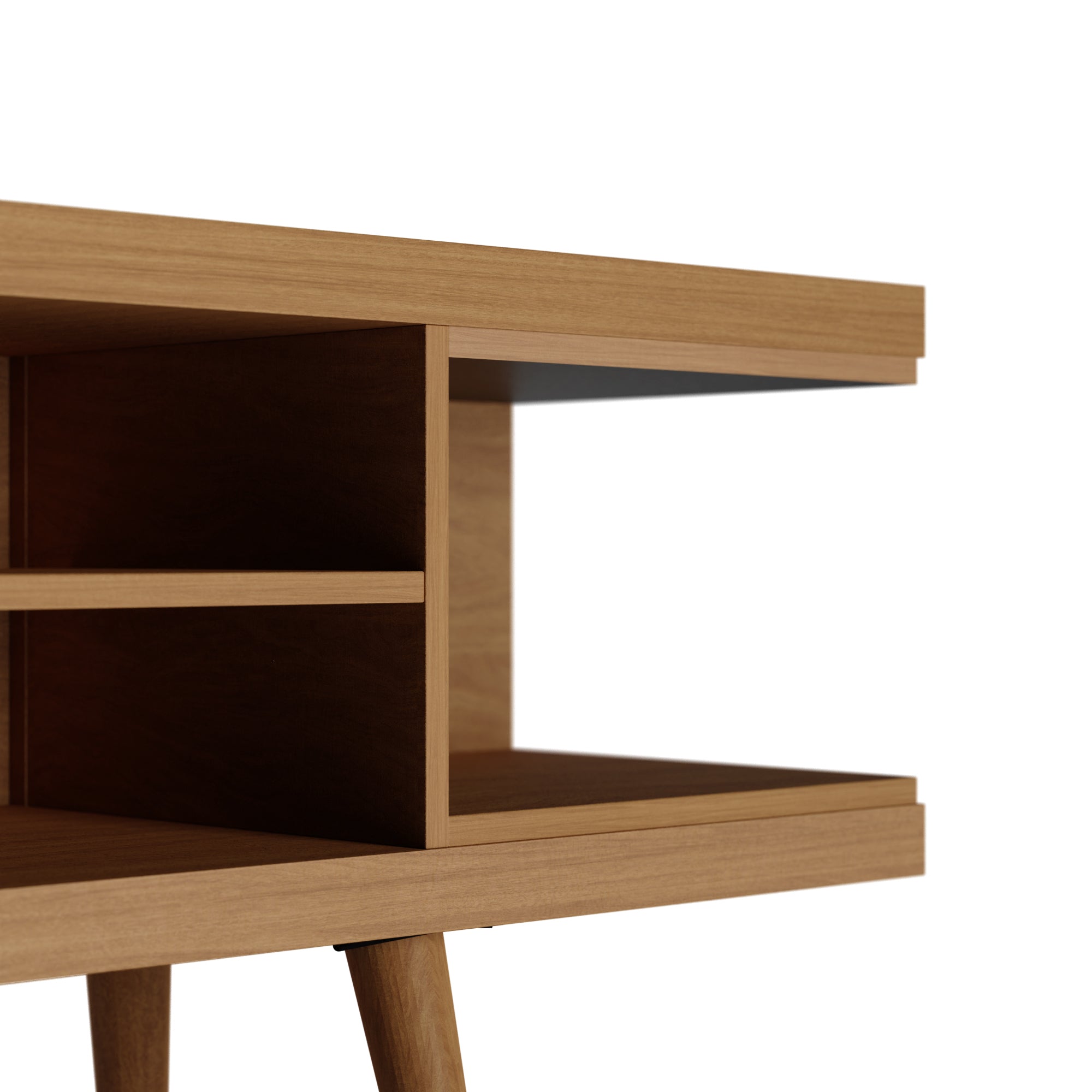 Utopia Free-Standing Maple Cream TV Stand