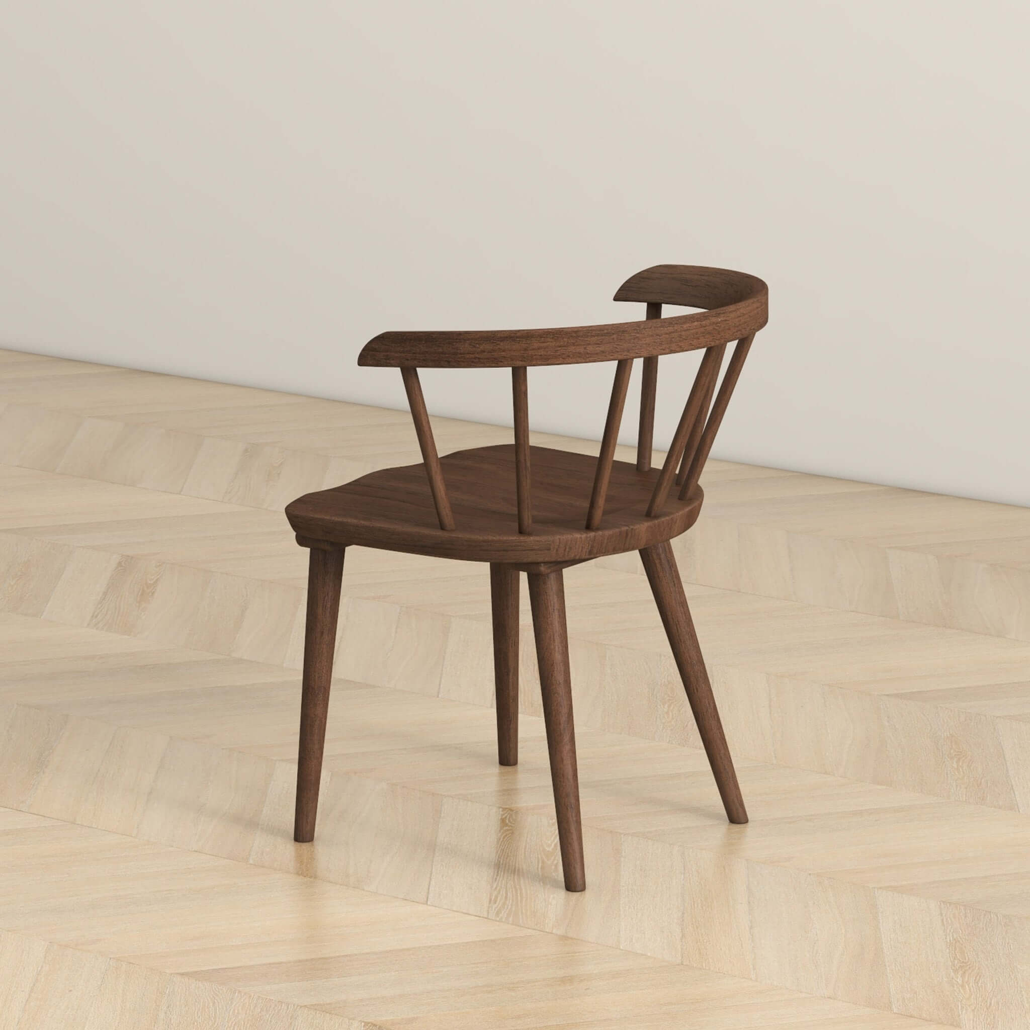 Manson Walnut Dining Chair (Set of 2)