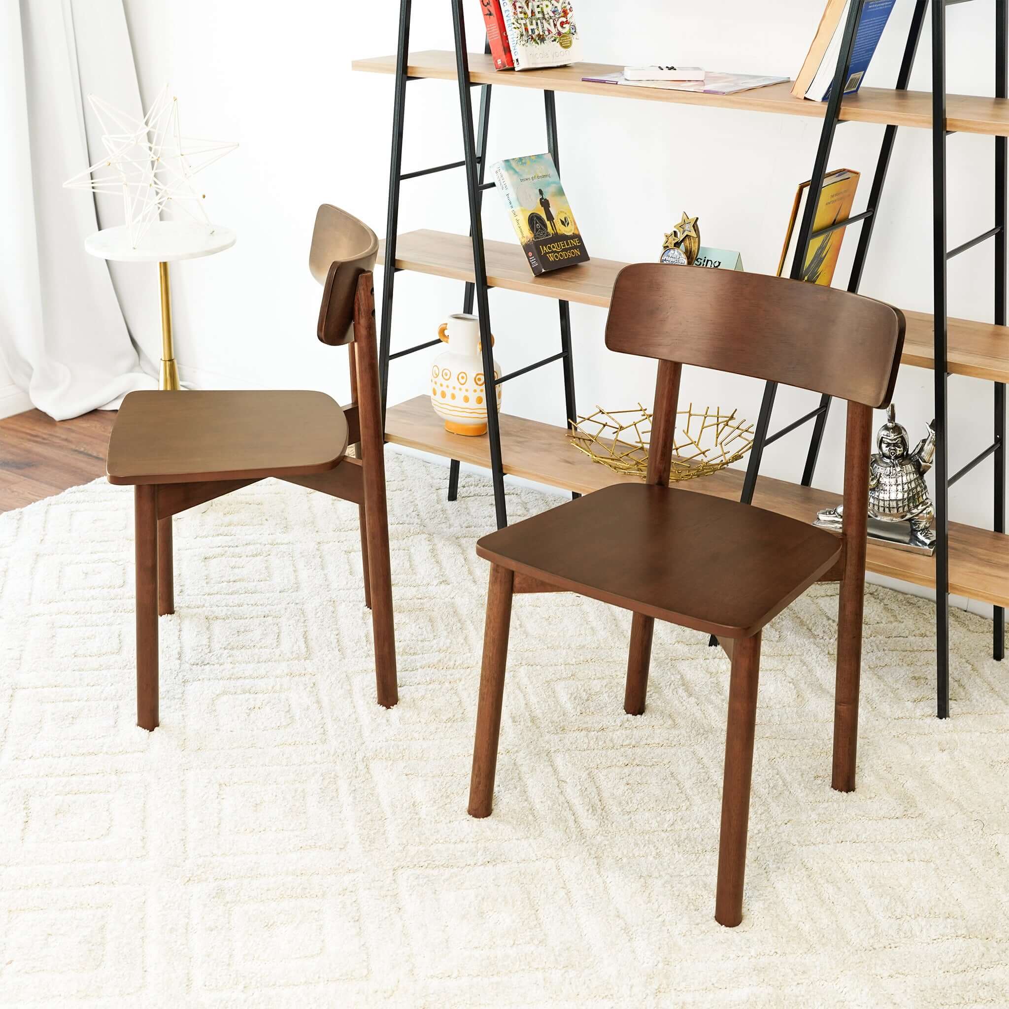 Marol Walnut Dining Chair (Set of 2)