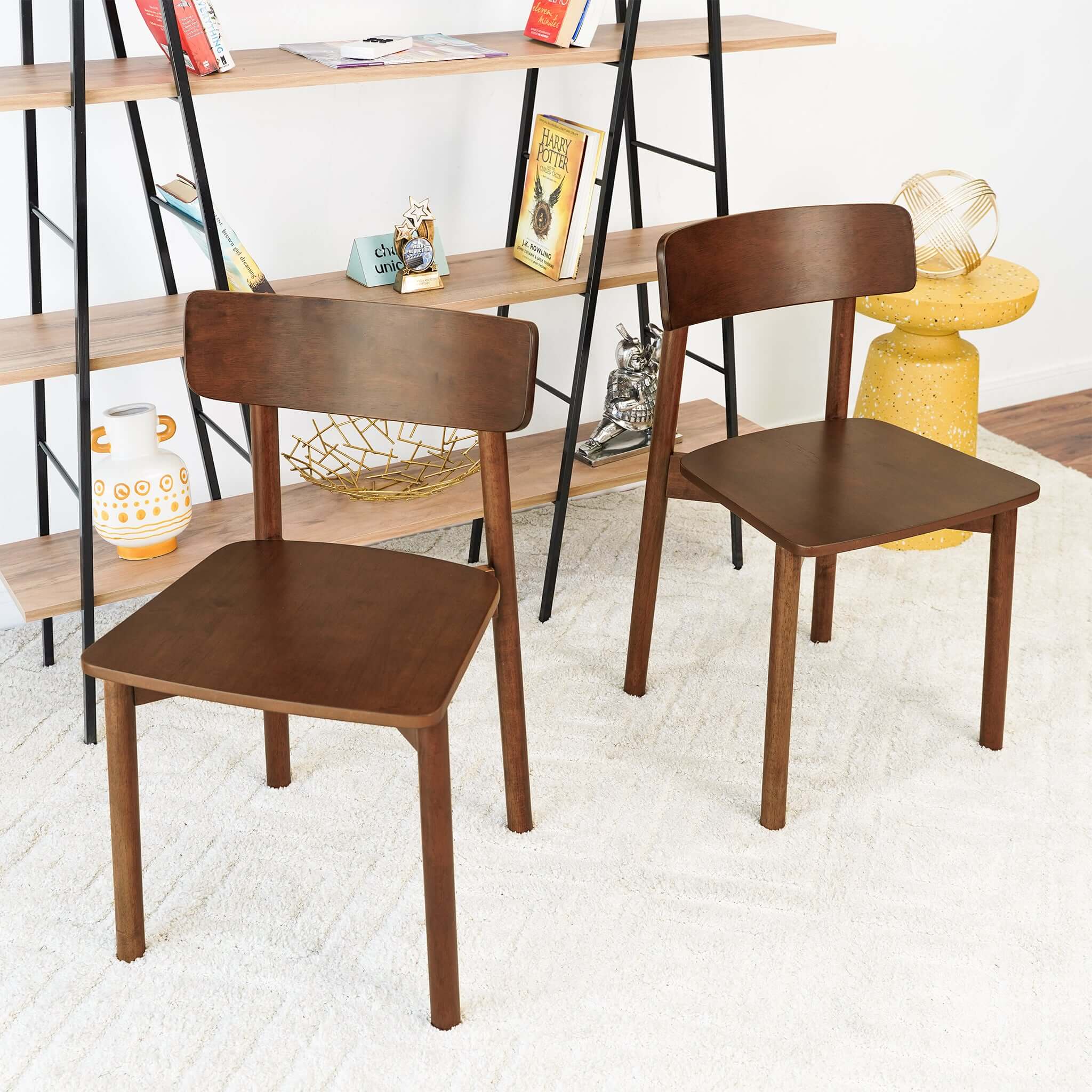 Marol Walnut Dining Chair (Set of 2)