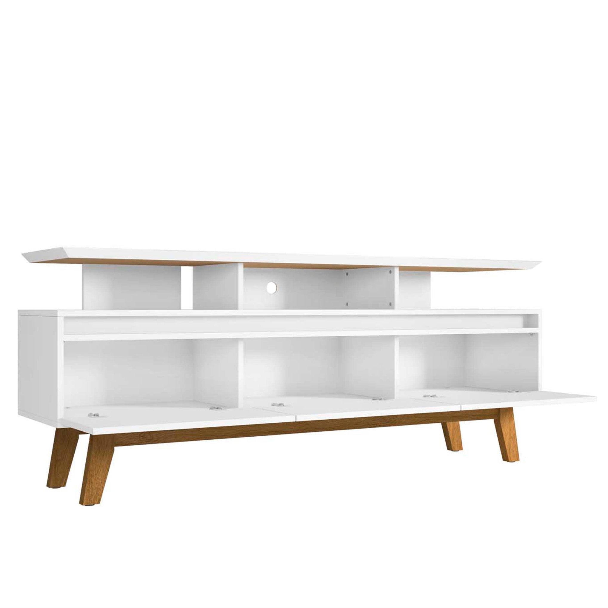 Yonkers 70.86 TV Stand - White