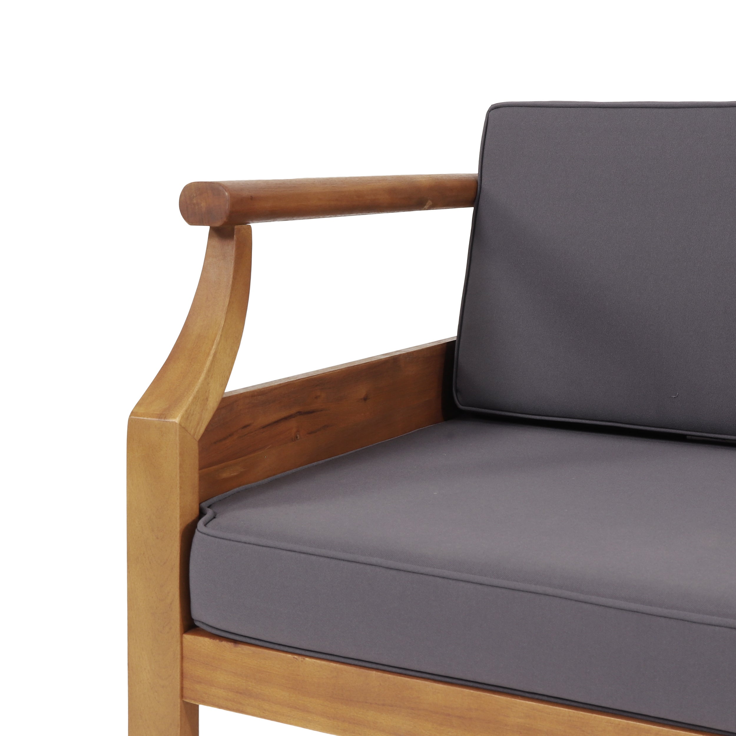 Aston Outdoor Sofa Set Patio Seating - Dark Gray