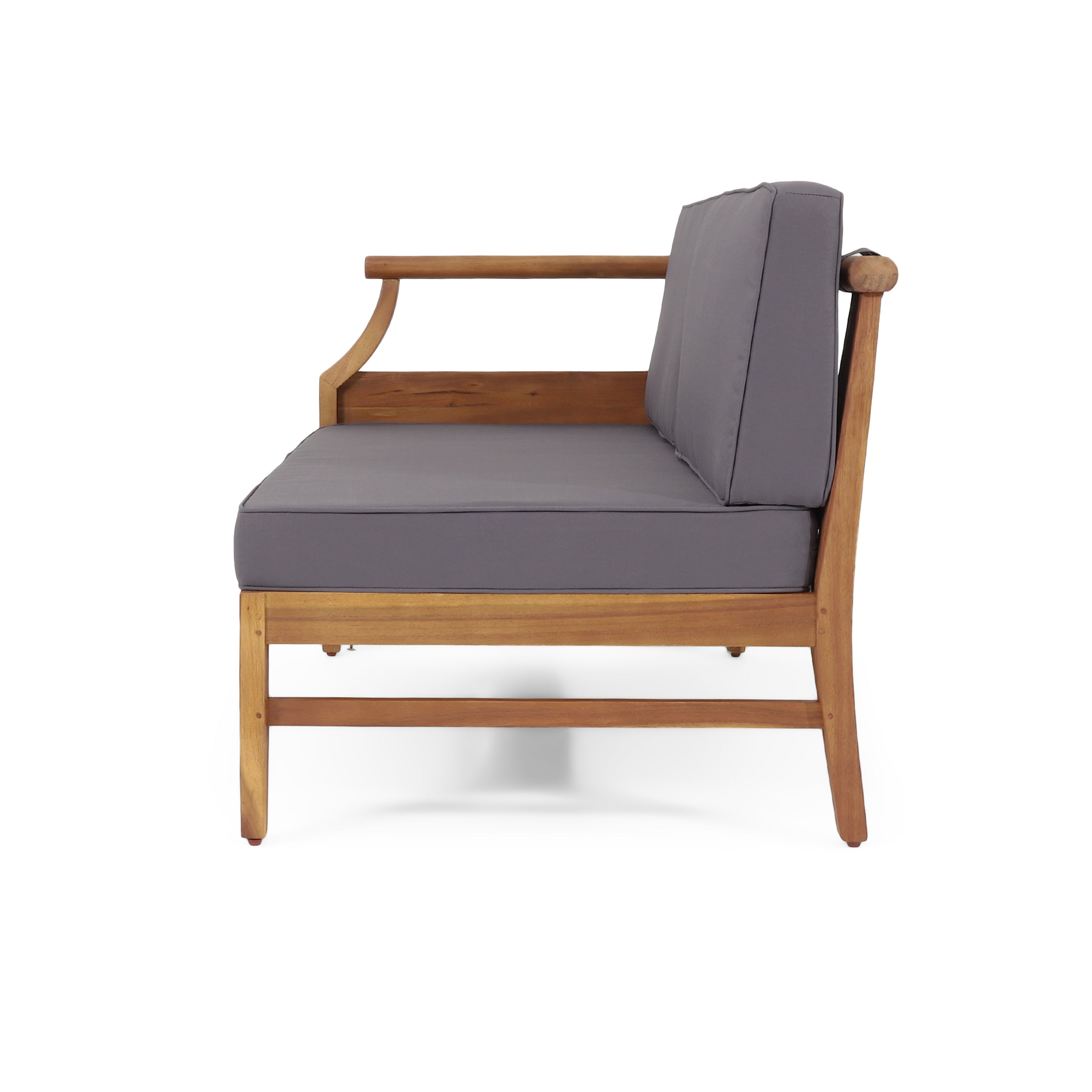 Aston Outdoor Sofa Set Patio Seating - Dark Gray