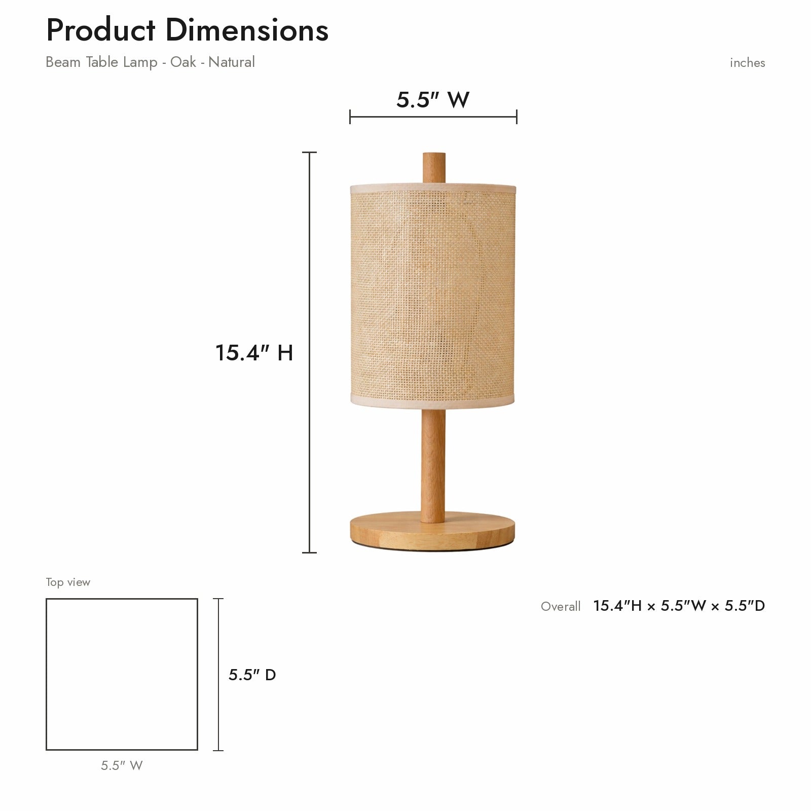Product Dimensions