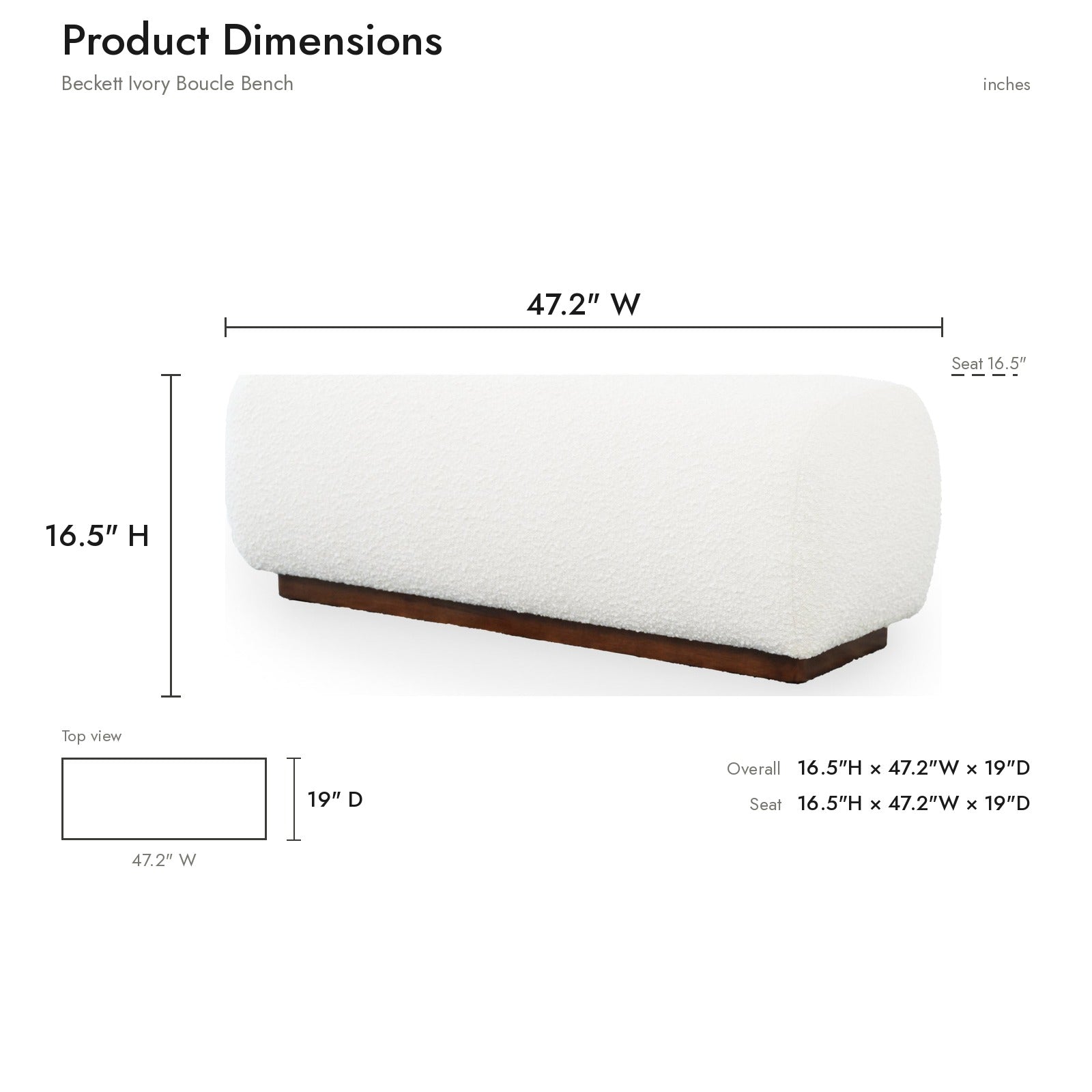 Product Dimensions