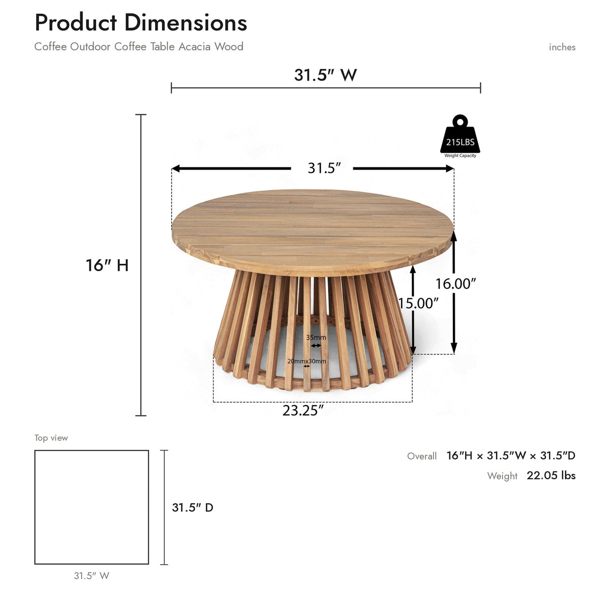 Product Dimensions