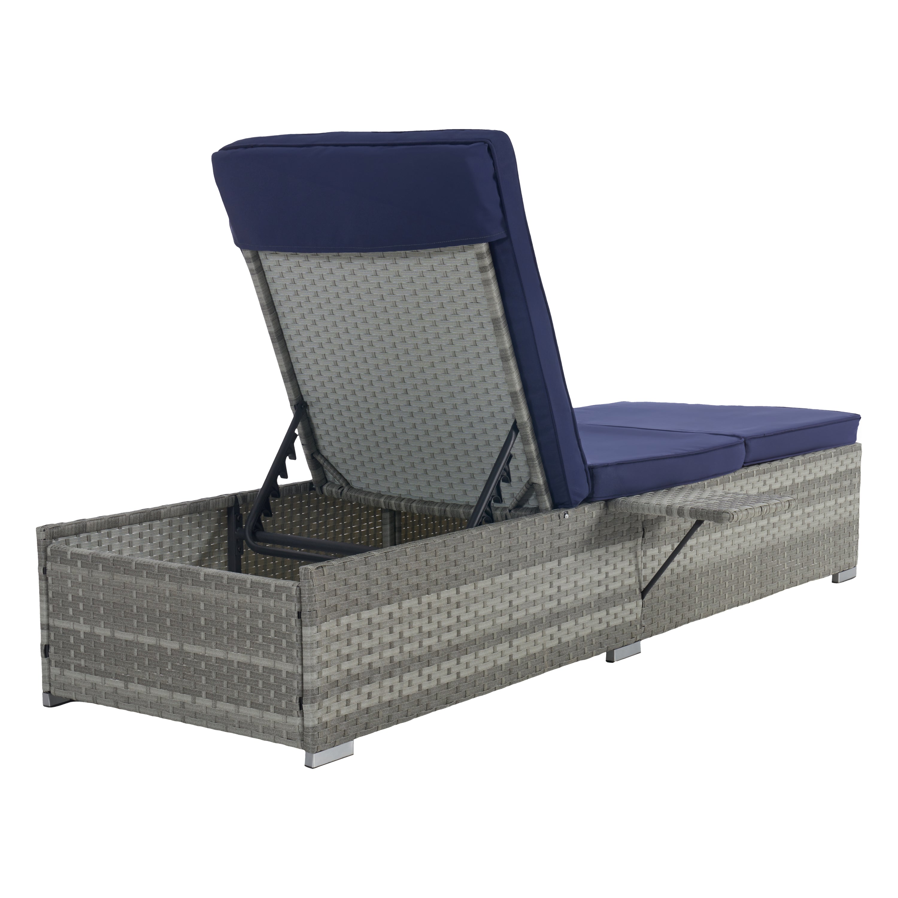 Outdoor Sofa Rattan Frame - Gray