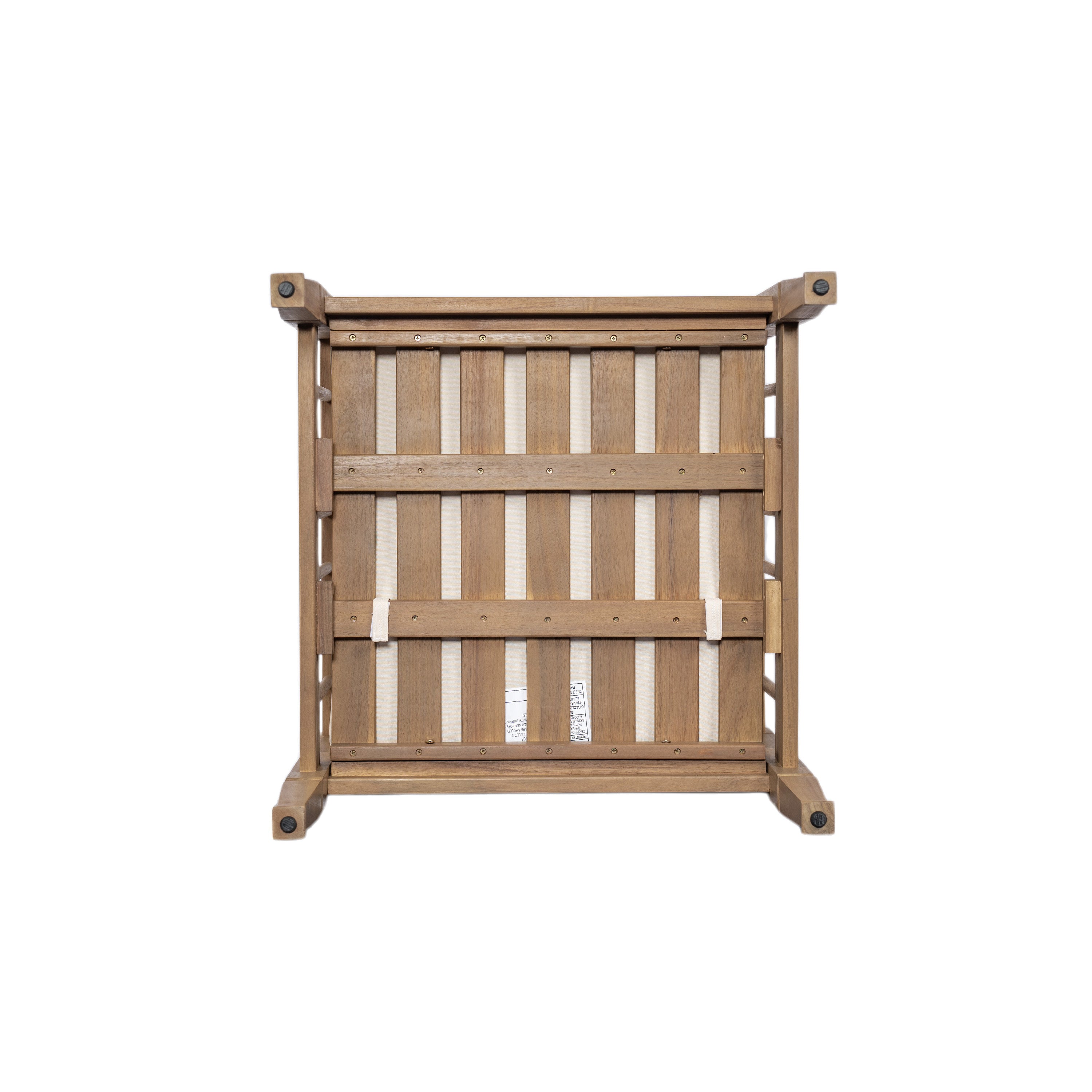 Outdoor Coffee Table Cushioned Seating - Light Brown
