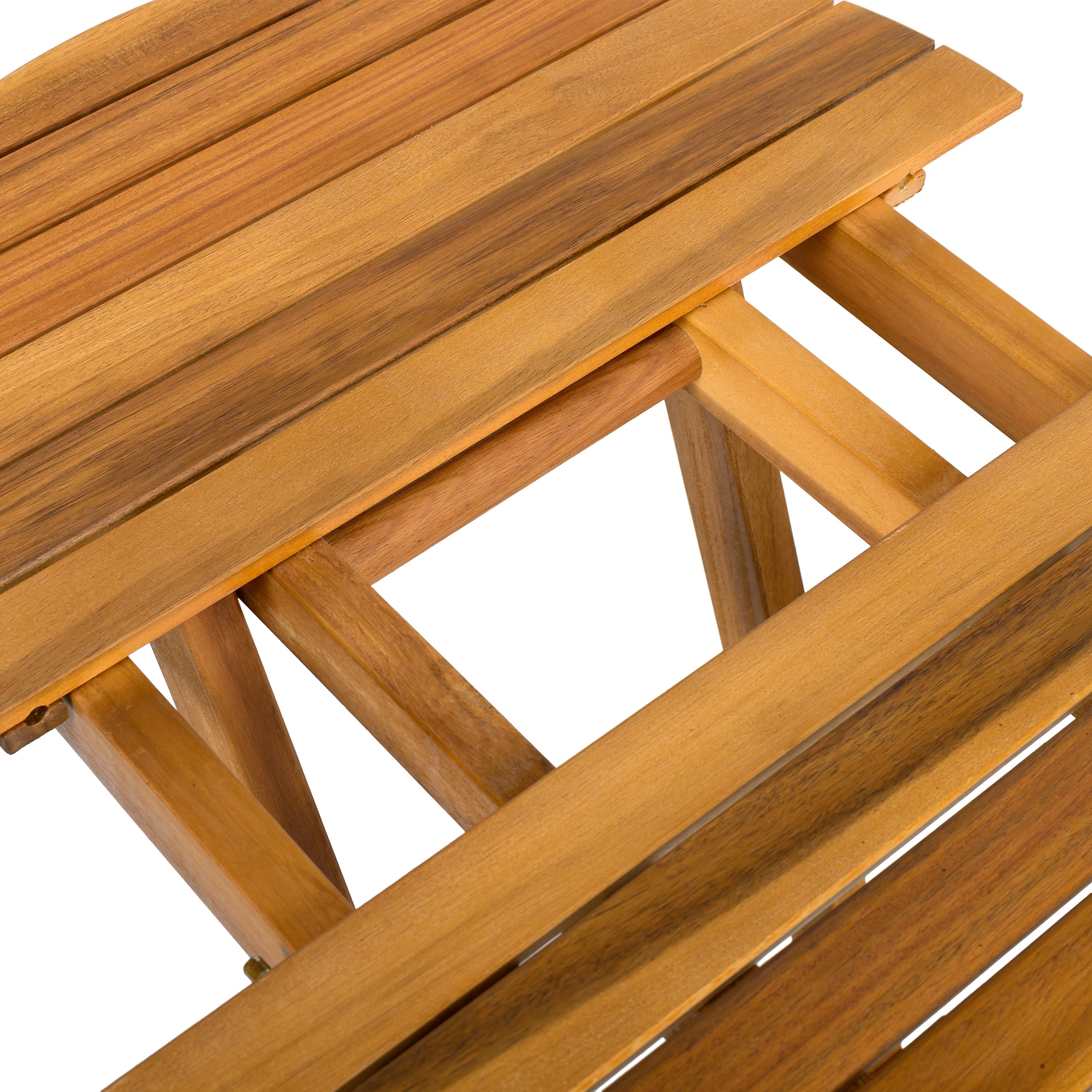 Installation Outdoor Side Table Adjustable Back