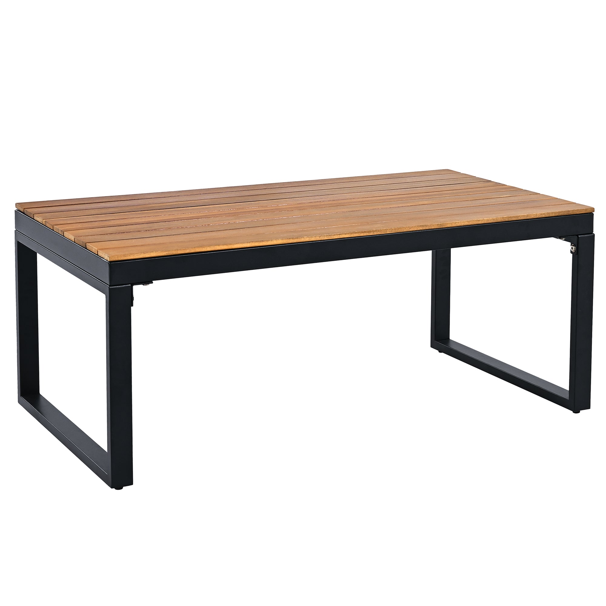 Go Outdoor Coffee Table Cushioned Seating - Gray