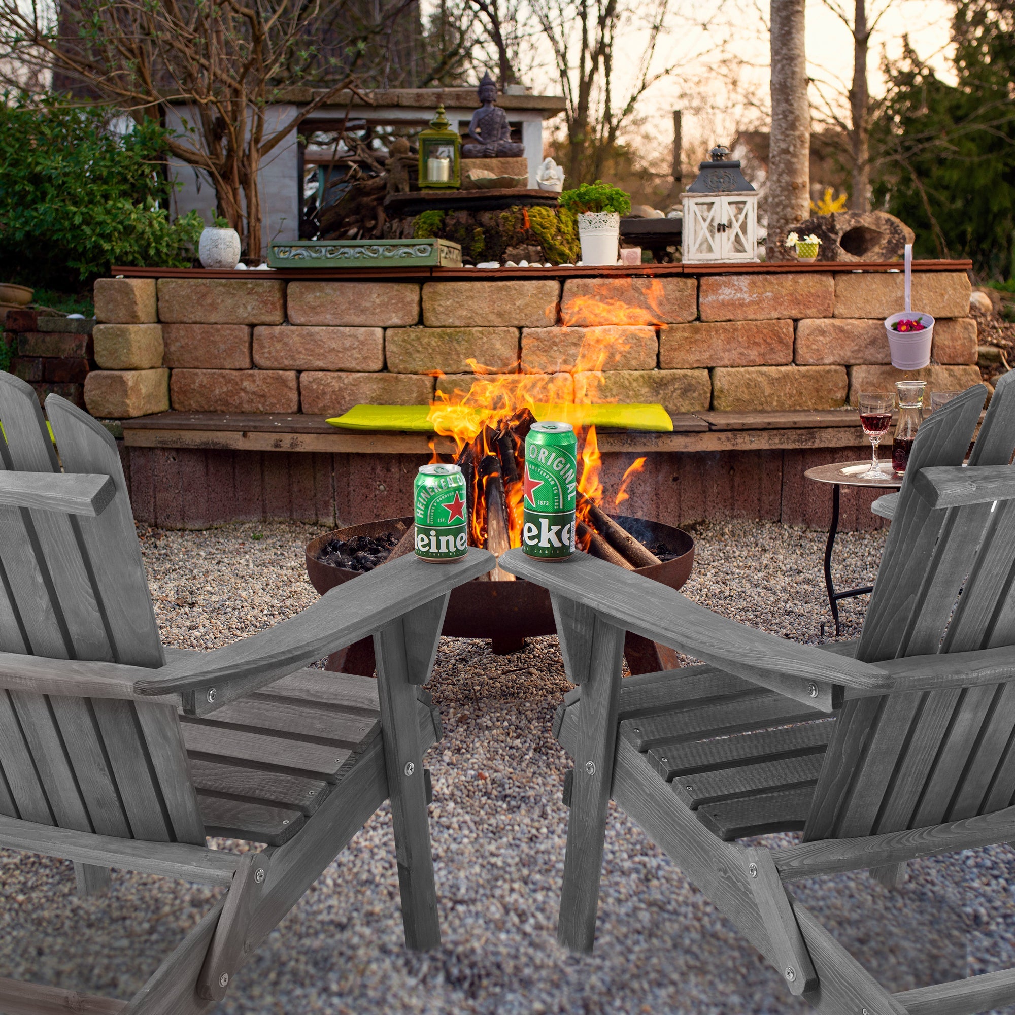Classic Outdoor Furniture Modern Design - Gray