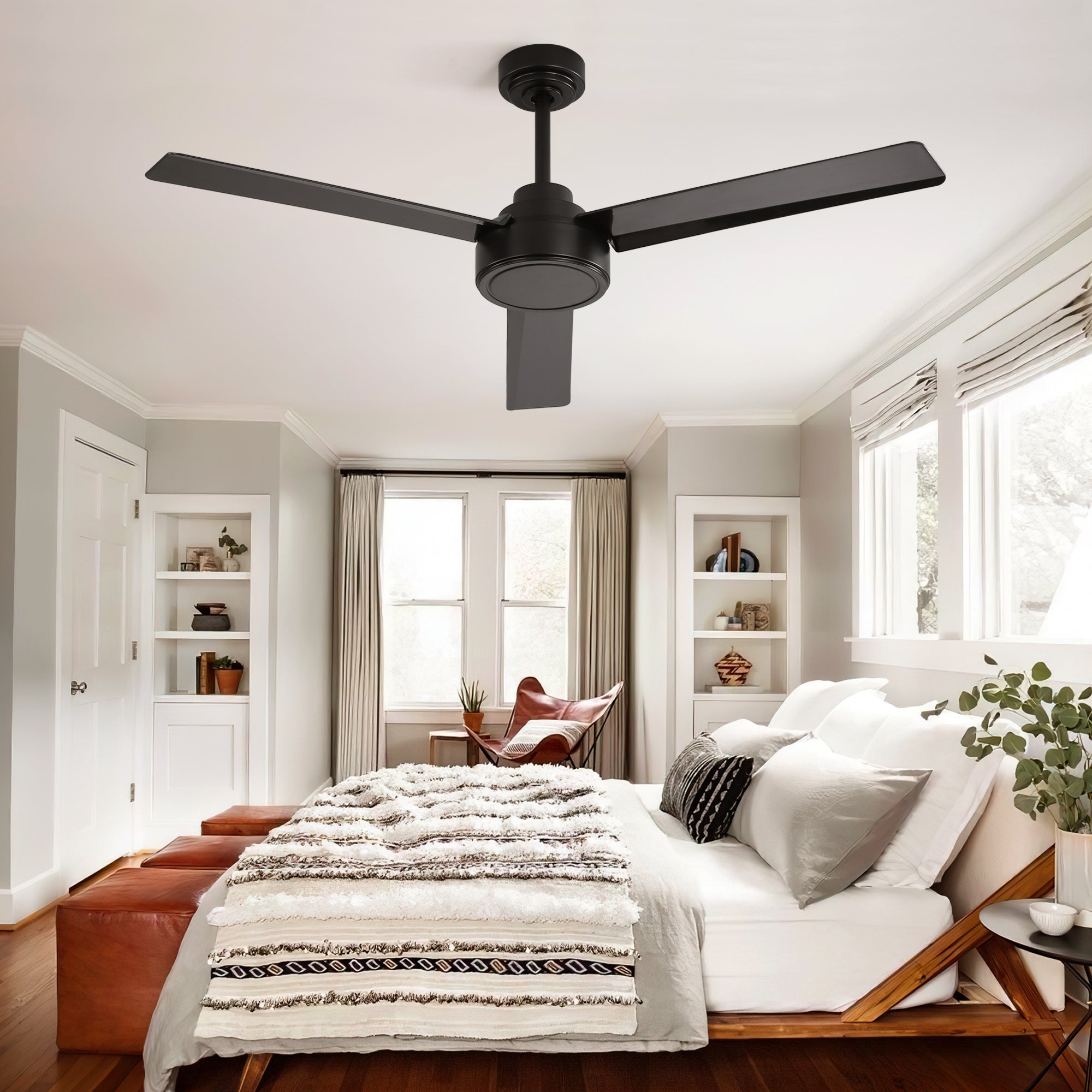 Farmhouse Outdoor Ceiling Fan Remote Control - Black