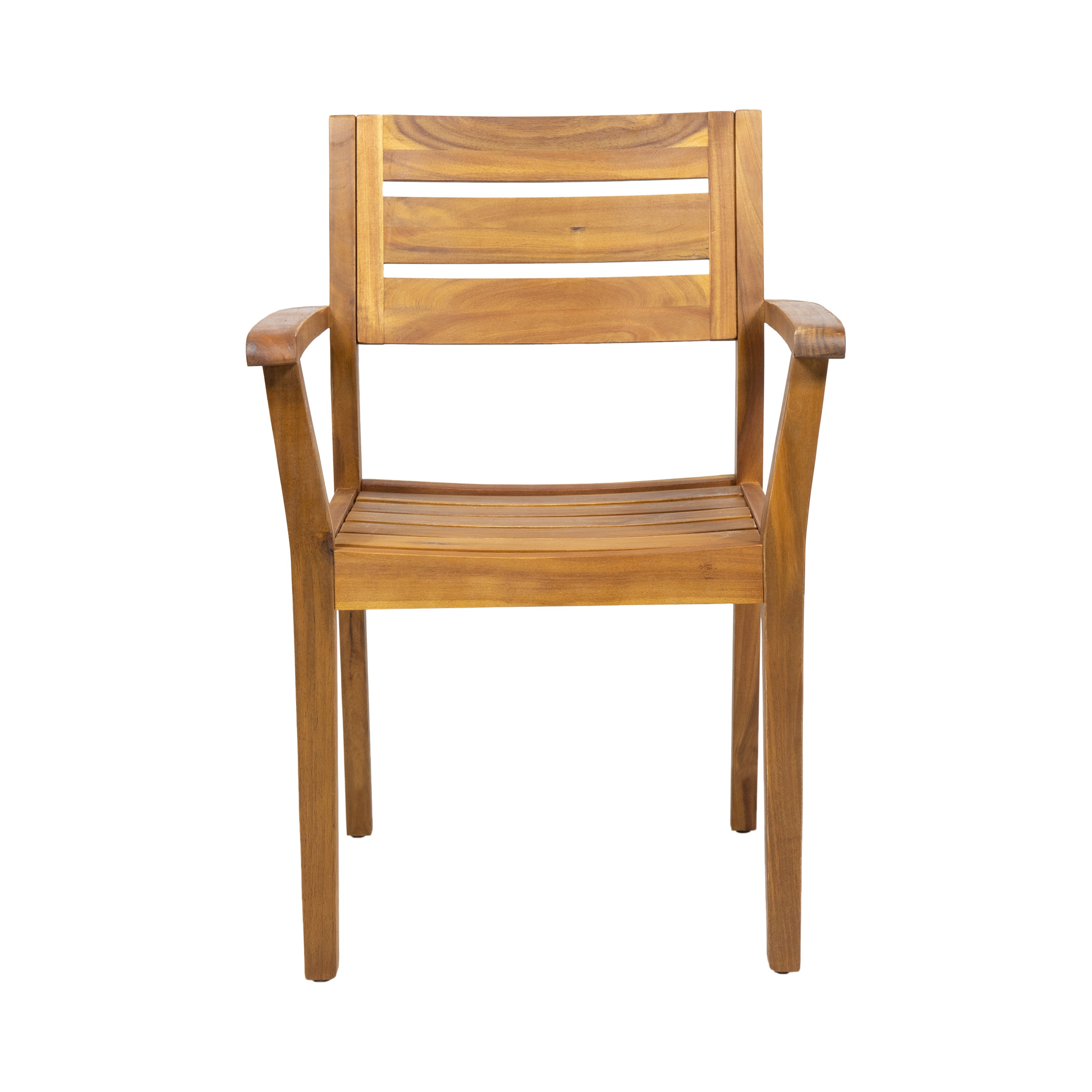 Stamford Outdoor Dining Chair Set Acacia Wood - Teak