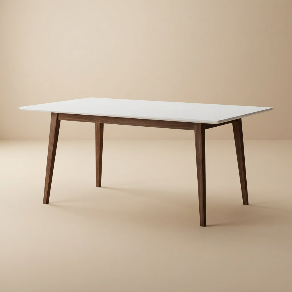 Alpine Large White Dining Table