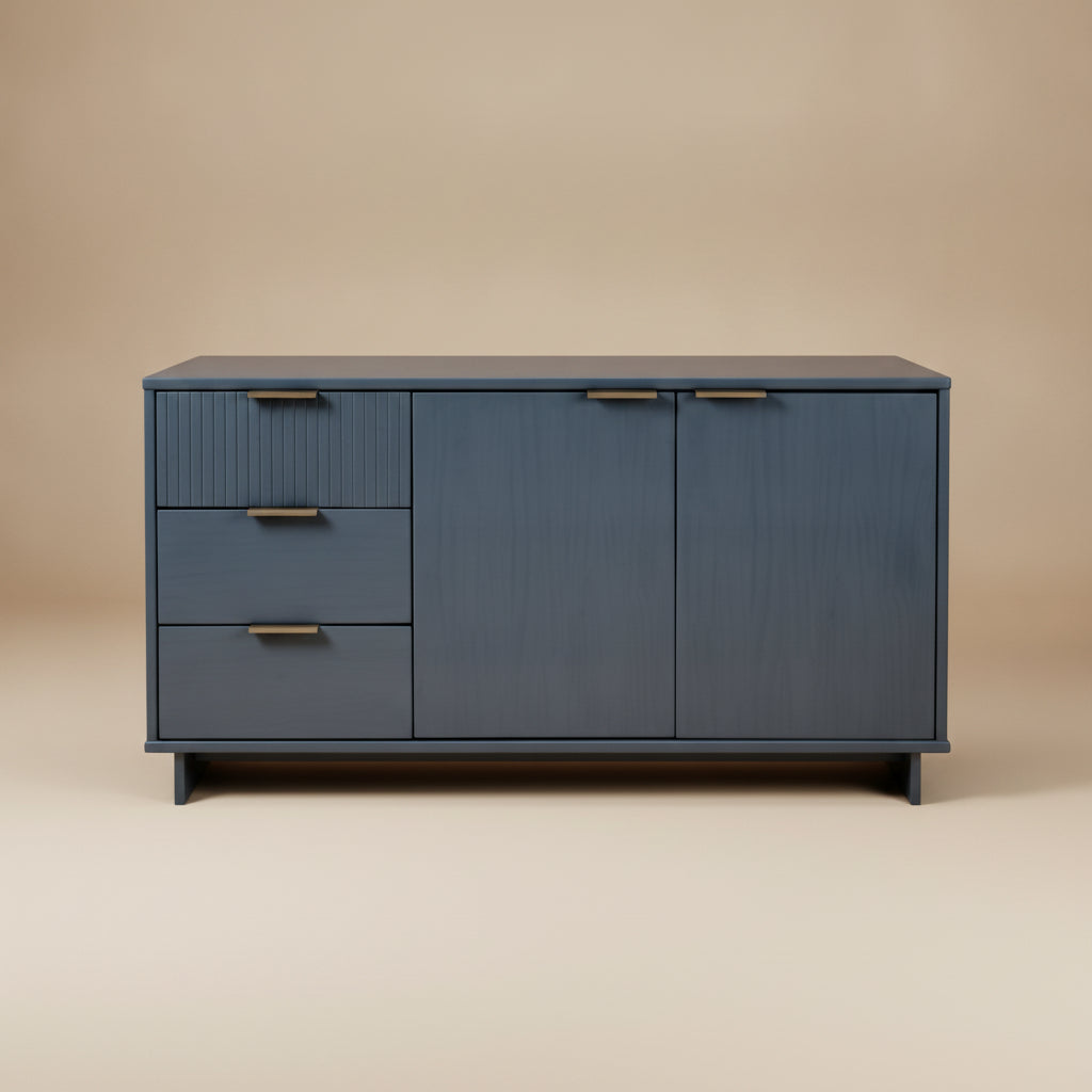 Granville 55.04" Sideboard in Midnight Blue