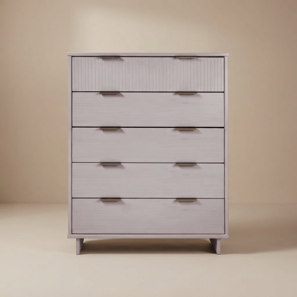 Granville Tall Dresser in Light Grey