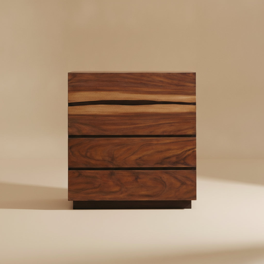 Winslow 4-drawer Bedroom Chest Smokey Walnut