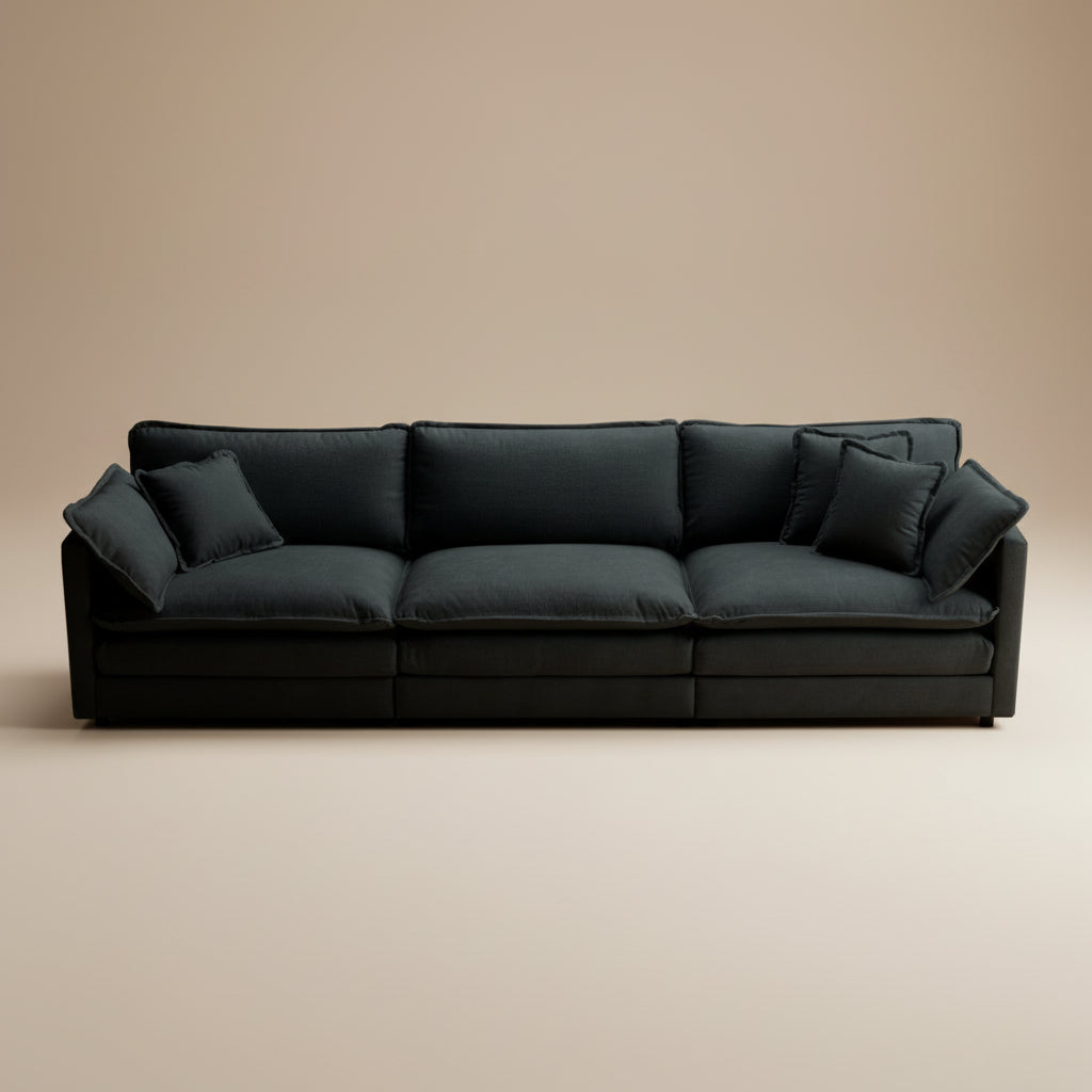 Ferda 2-Piece Chenille Upholstered Sofa Set
