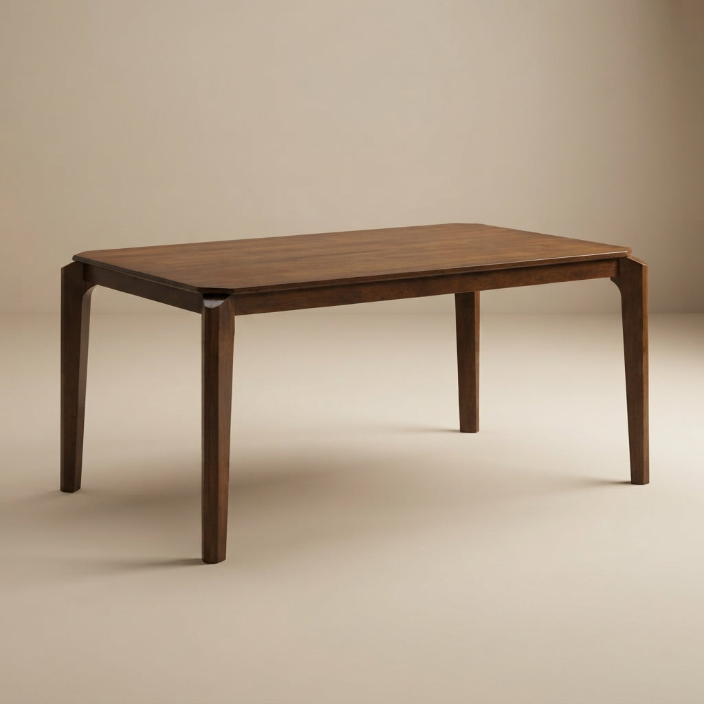 Almonte 59-inch Rectangular Wood Dining Table Dark Brown