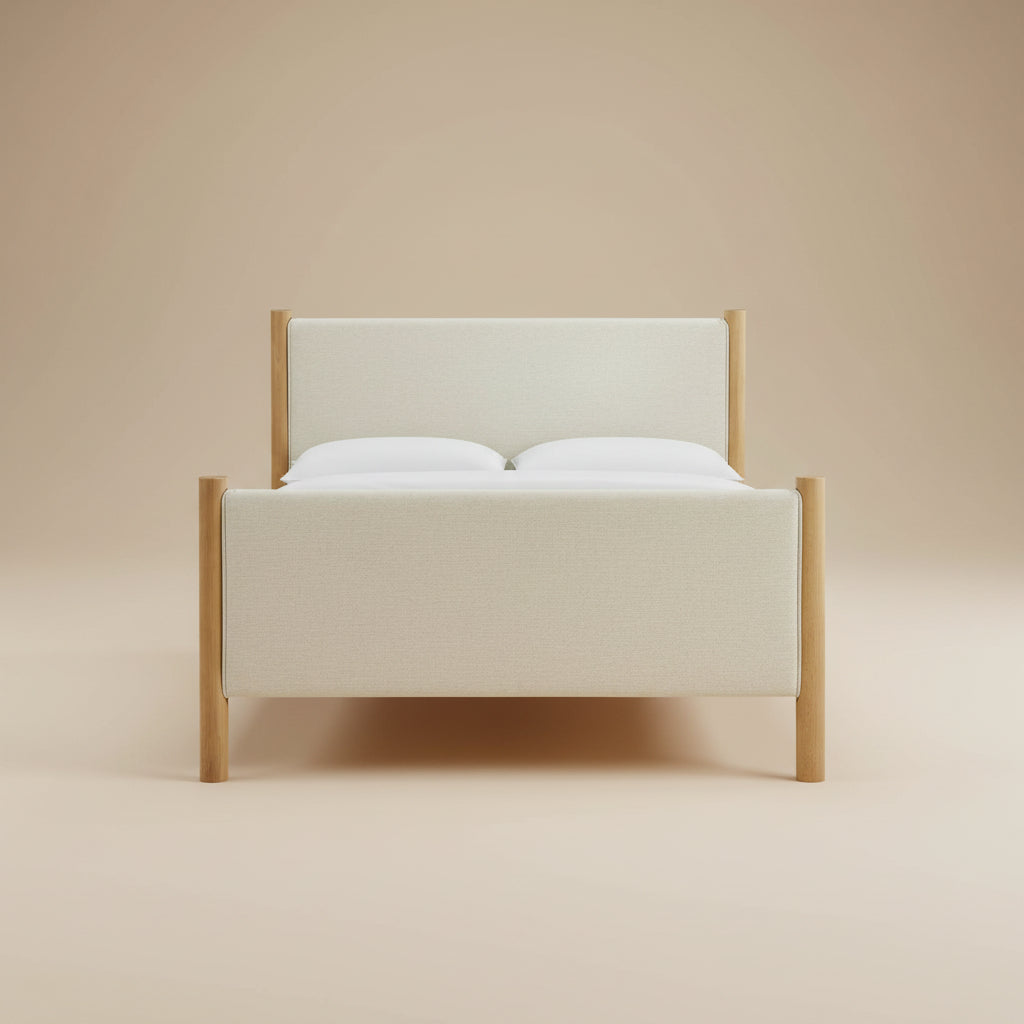 Maven Queen Size Fabric Upholstered Platform Bed by Modway