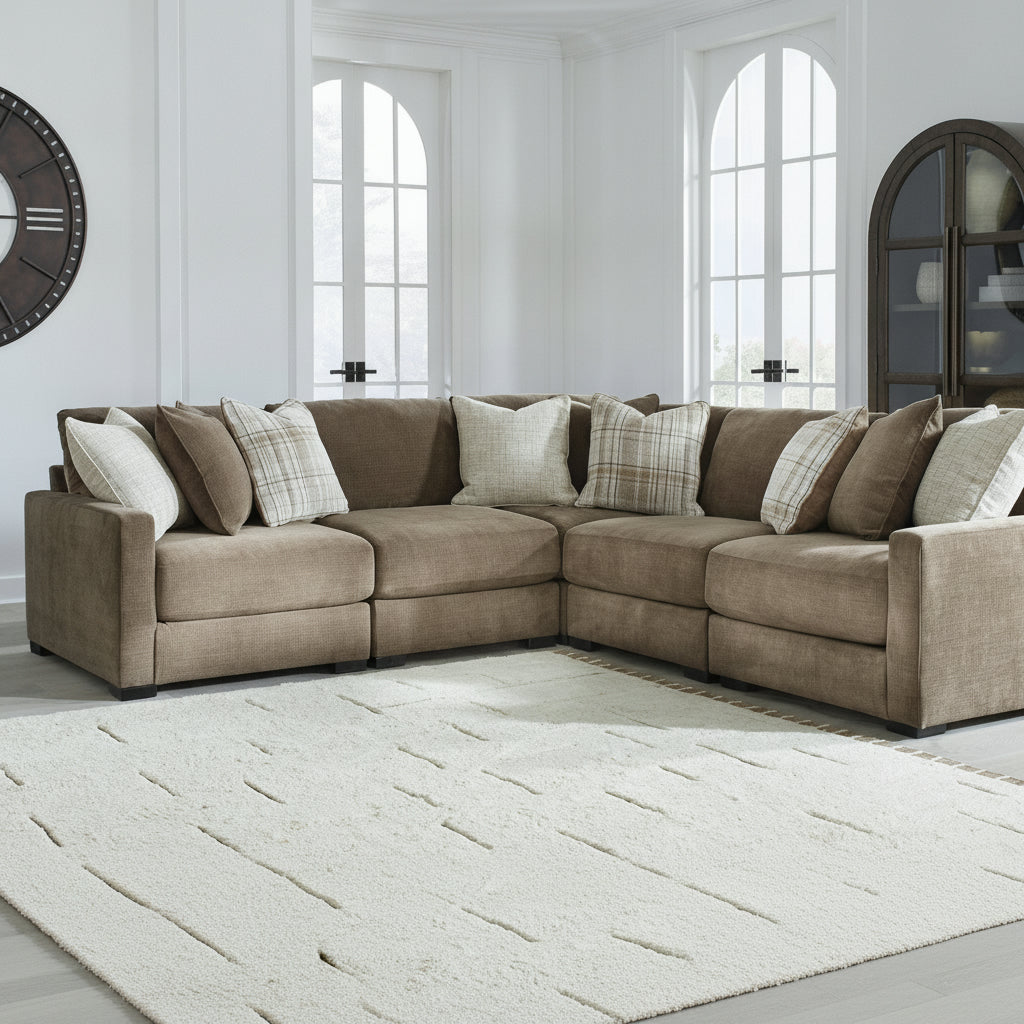 Camellia-Court Stationary Sectionals